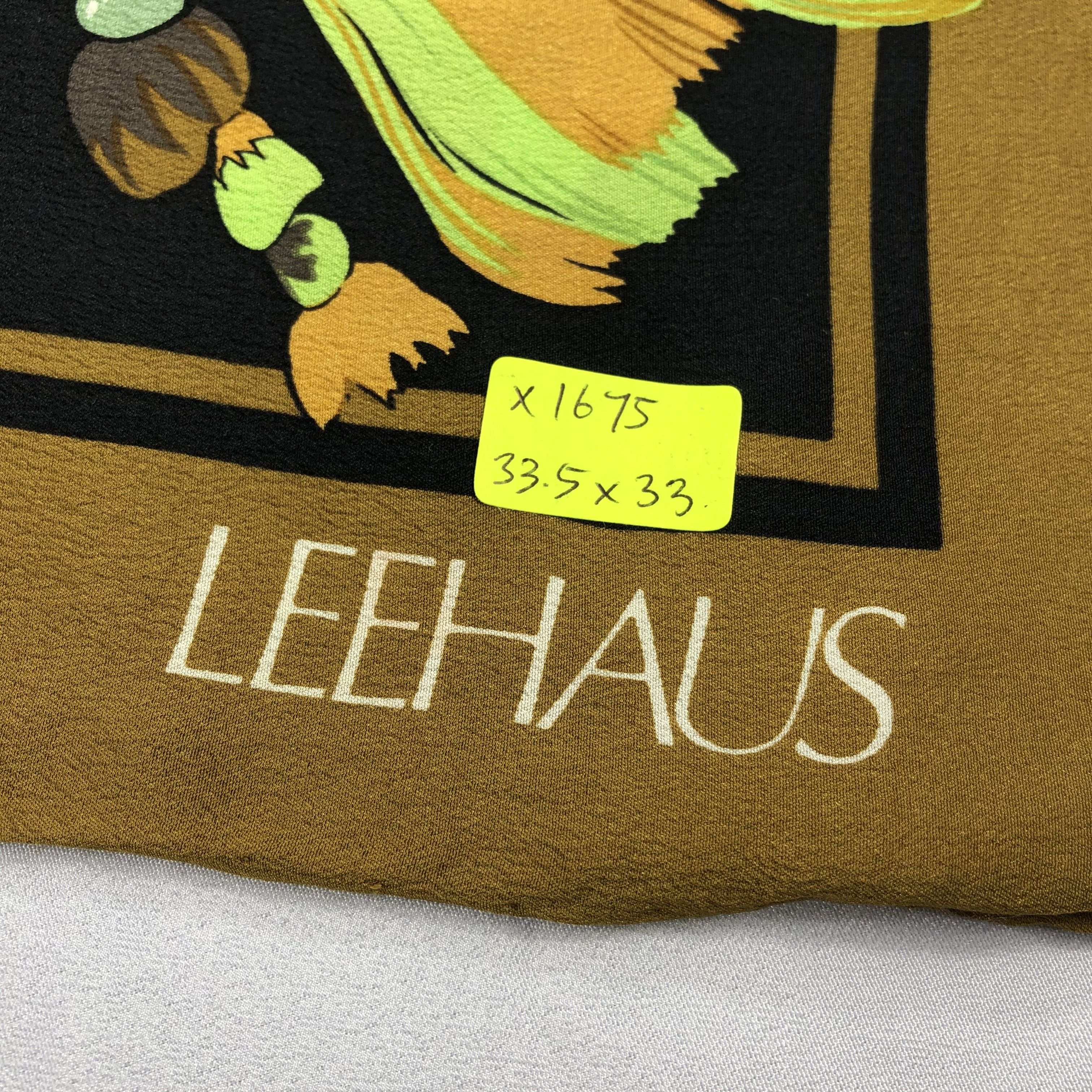 Vintage Vintage Leehaus Silk Scarf Size ONE SIZE - 10 Thumbnail
