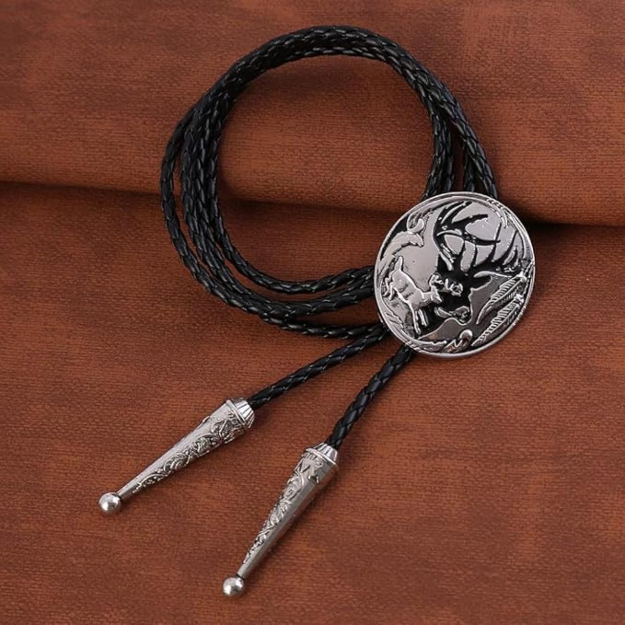 Other Handmade Round Shape Western Bolo Tie Size ONE SIZE - 1 Thumbnail