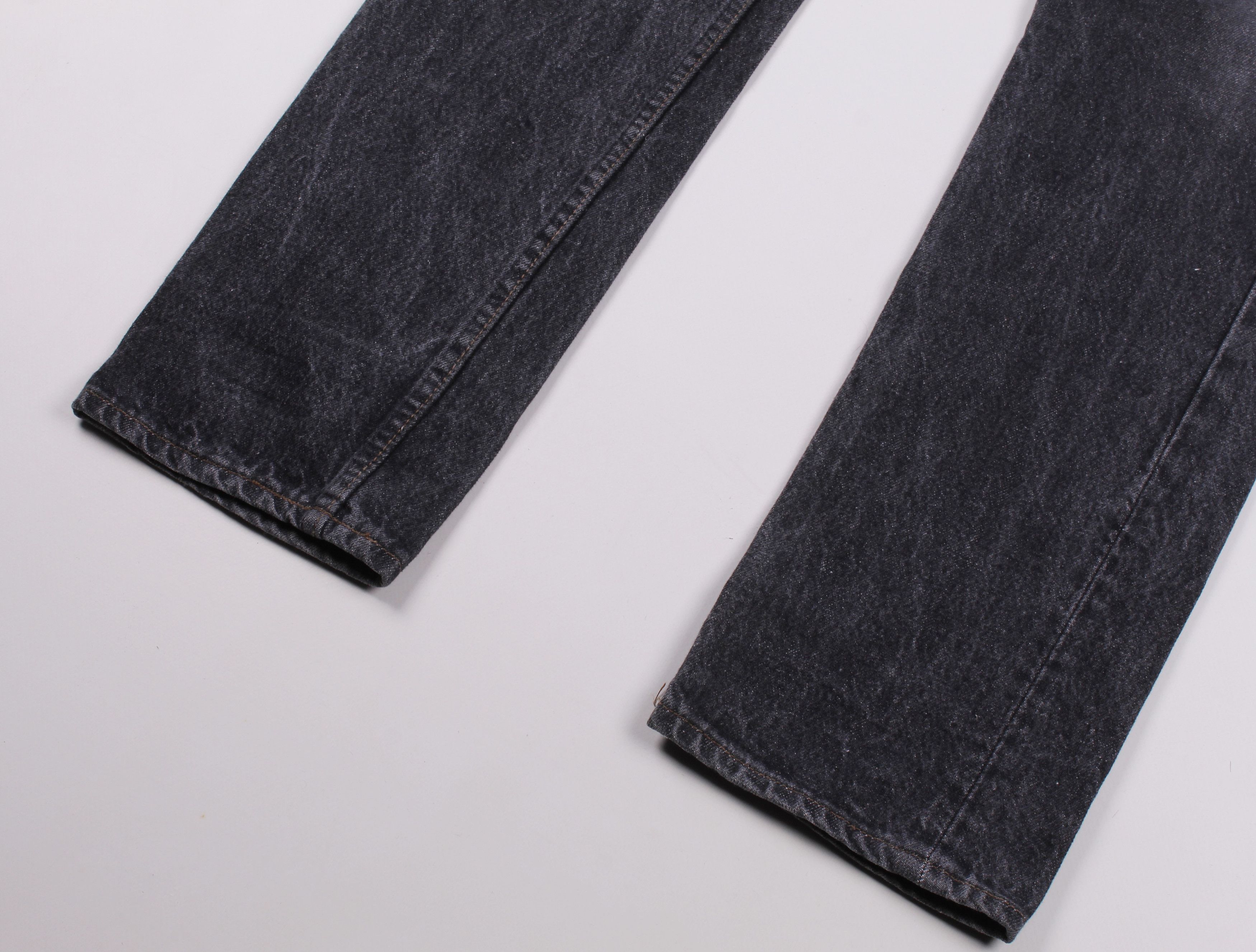 Levi's Vintage 90's LEVI'S 501 Gray Stonewashed Straight Jeans Size 27" / US 4 / IT 40 - 3 Thumbnail