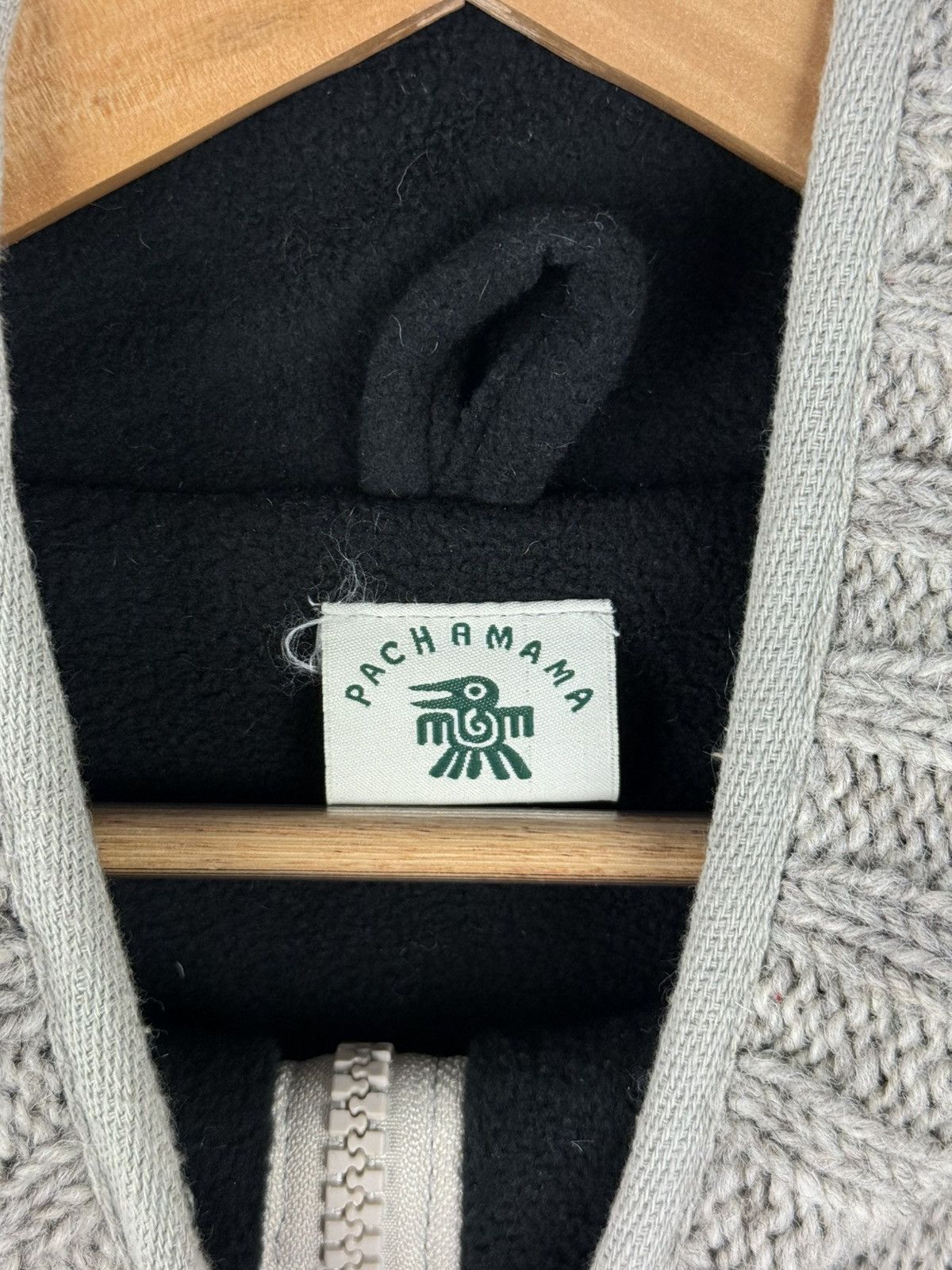 Other Pachamama 1/4 Zip Heavy Hand Knitted Wool Sweater Pullover Size US M / EU 48-50 / 2 - 12 Thumbnail