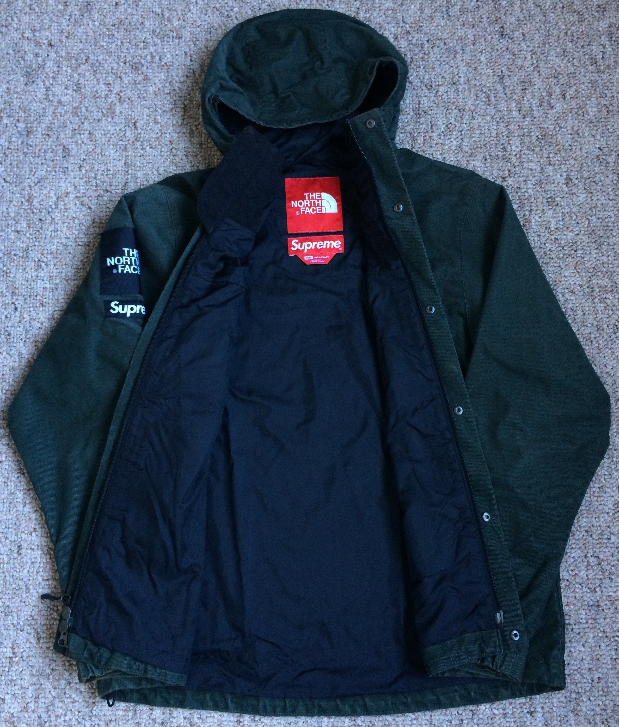 Supreme × The North Face F/W 2012 Supreme x North Face Corduroy Mountain Shell Jacket Size US M / EU 48-50 / 2 - 4 Thumbnail