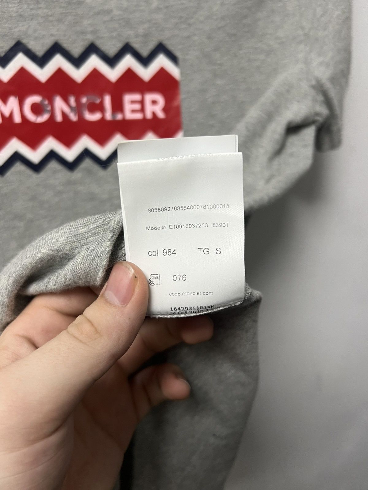 Moncler Mens Moncler Shirt Size US S / EU 44-46 / 1 - 14 Thumbnail