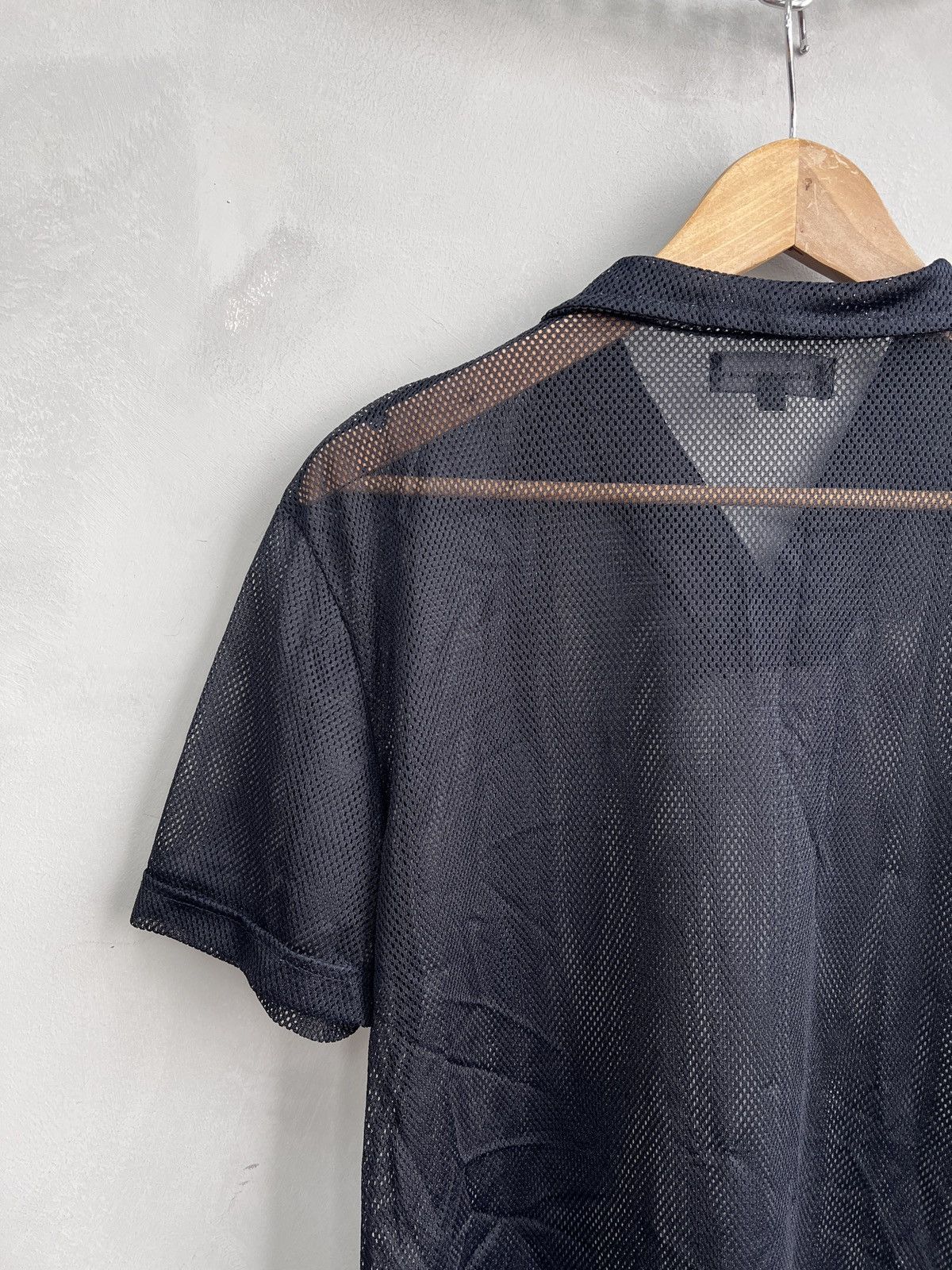 Hysteric Glamour Vintage mesh top polo t shirt avant garde style Size US M / EU 48-50 / 2 - 12 Thumbnail