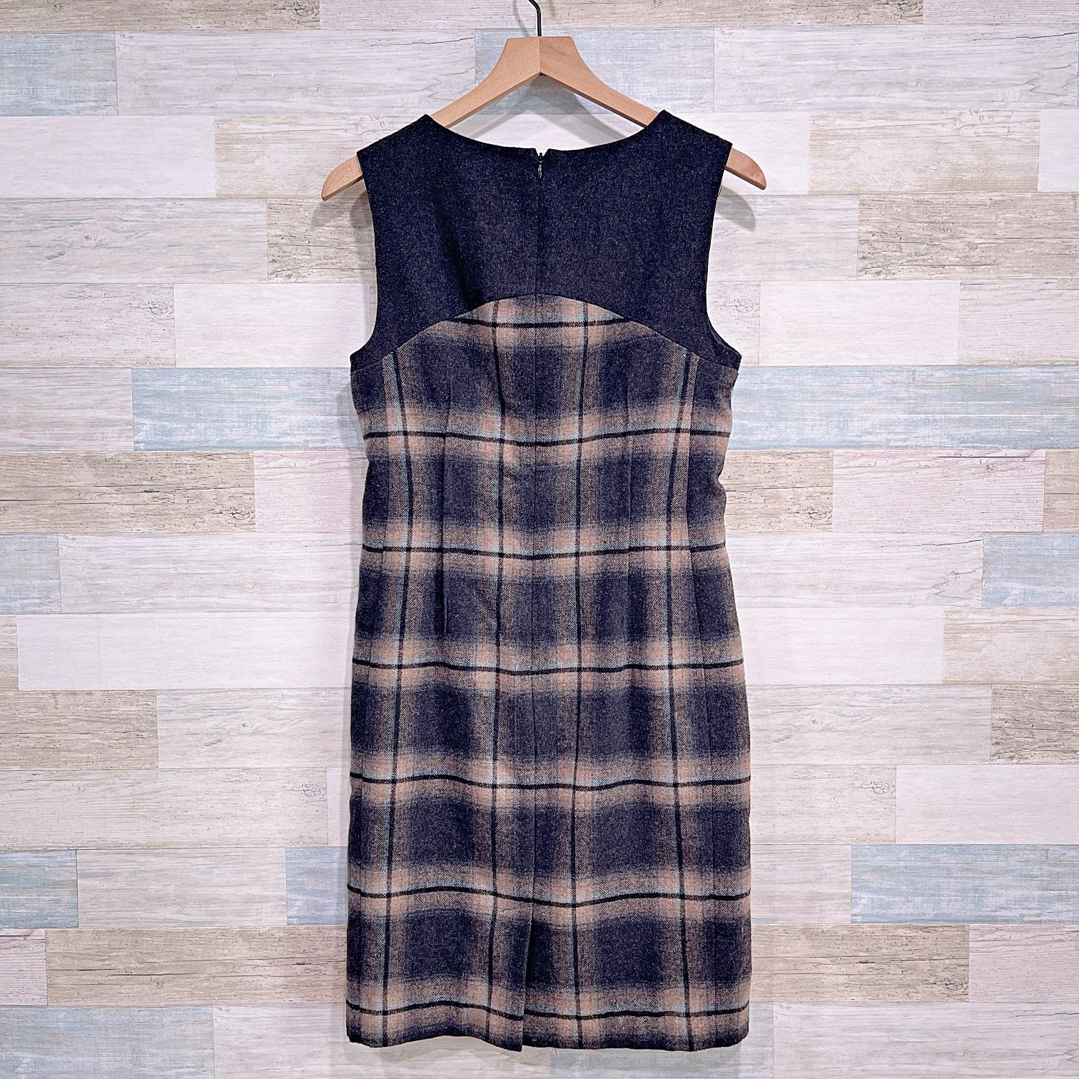 Banana Republic Banana Republic Flannel Plaid Sheath Dress Womens 6 Size M / US 6-8 / IT 42-44 - 3 Thumbnail