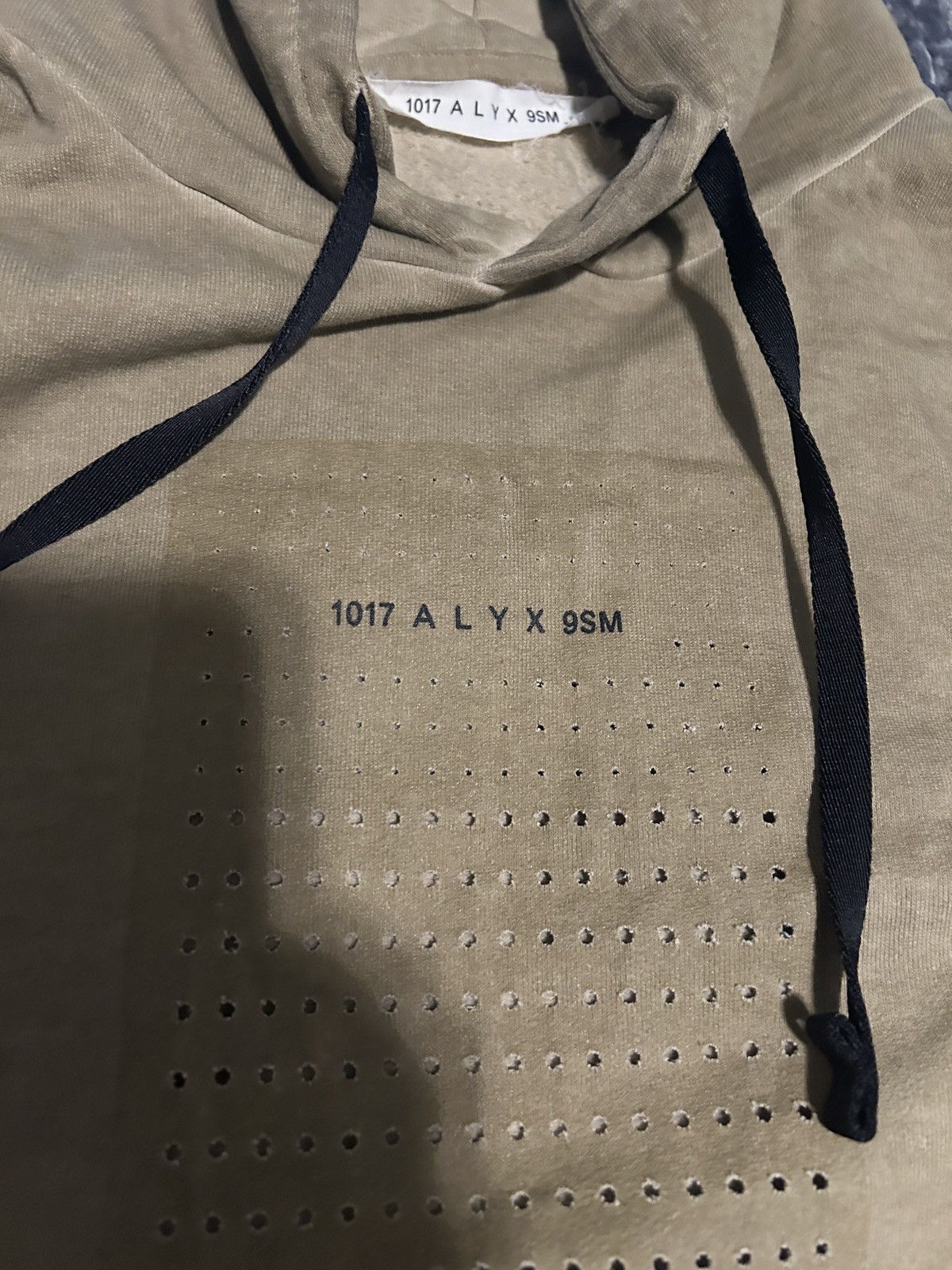 1017 ALYX 9SM Alyx hoodie w/ prints in Dark Sand Size US XL / EU 56 / 4 - 9 Thumbnail