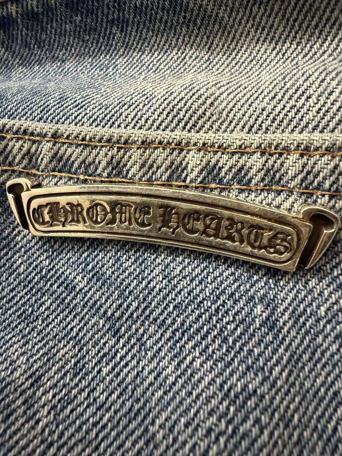 Chrome Hearts Chrome Hearts Canes Exclusive Diamond Crosses Sliver JEANS Size US 36 / EU 52 - 19 Thumbnail