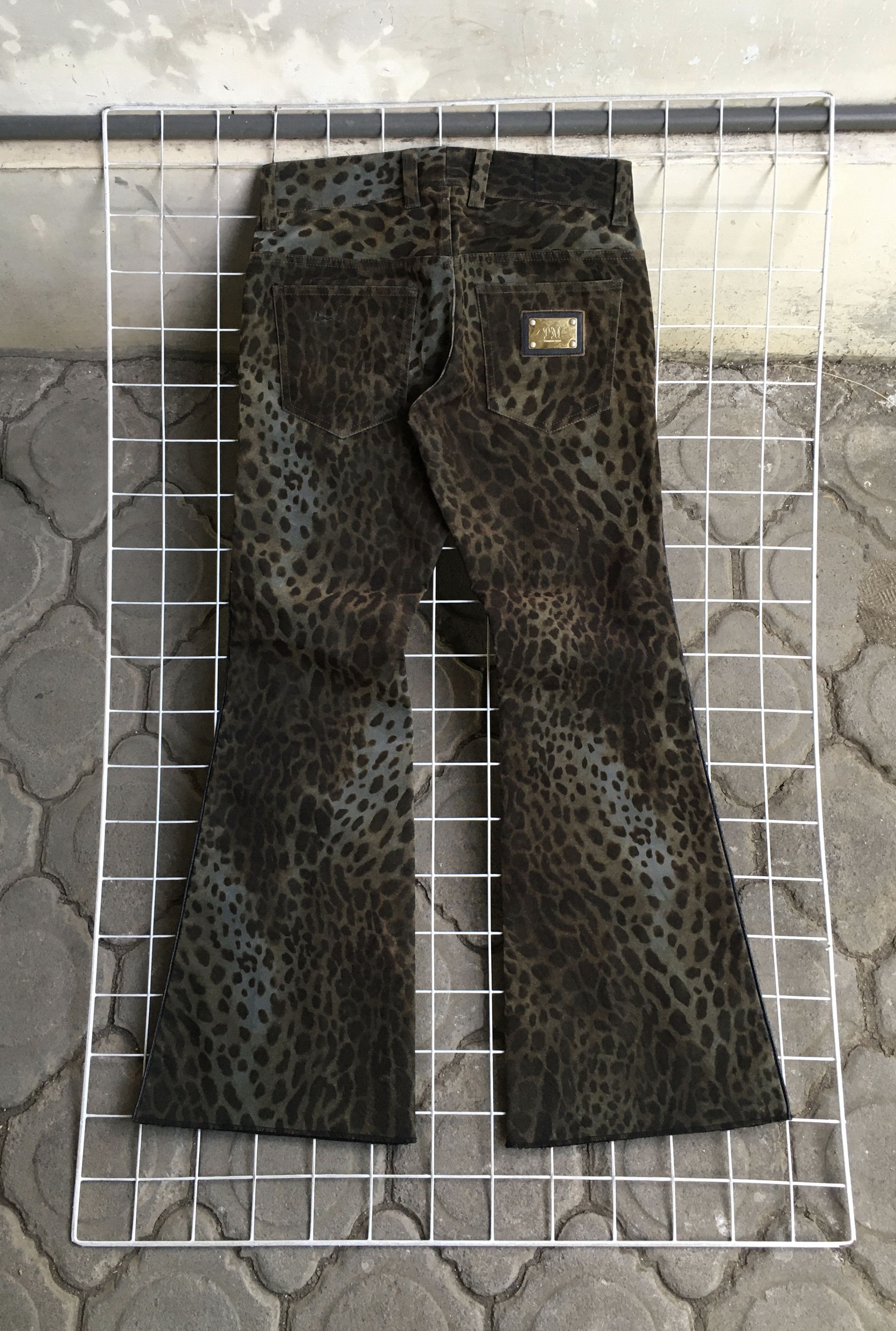 tornado mart leopard Flared Pants Blazer Tornado Mart Leopard