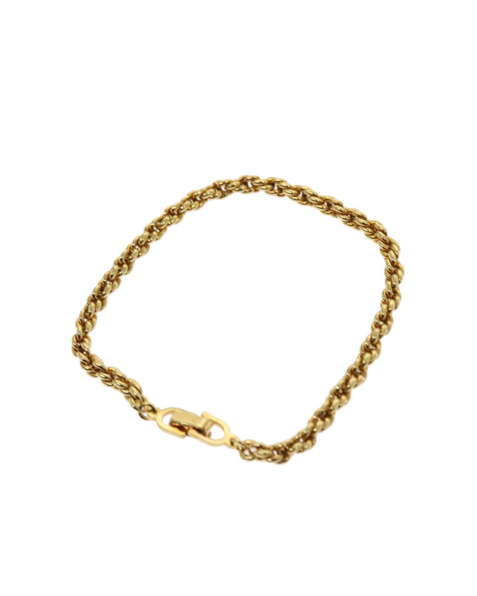image of Christian Dior Monsieur Gold Metal Christian Dior Bracelet, Women's
