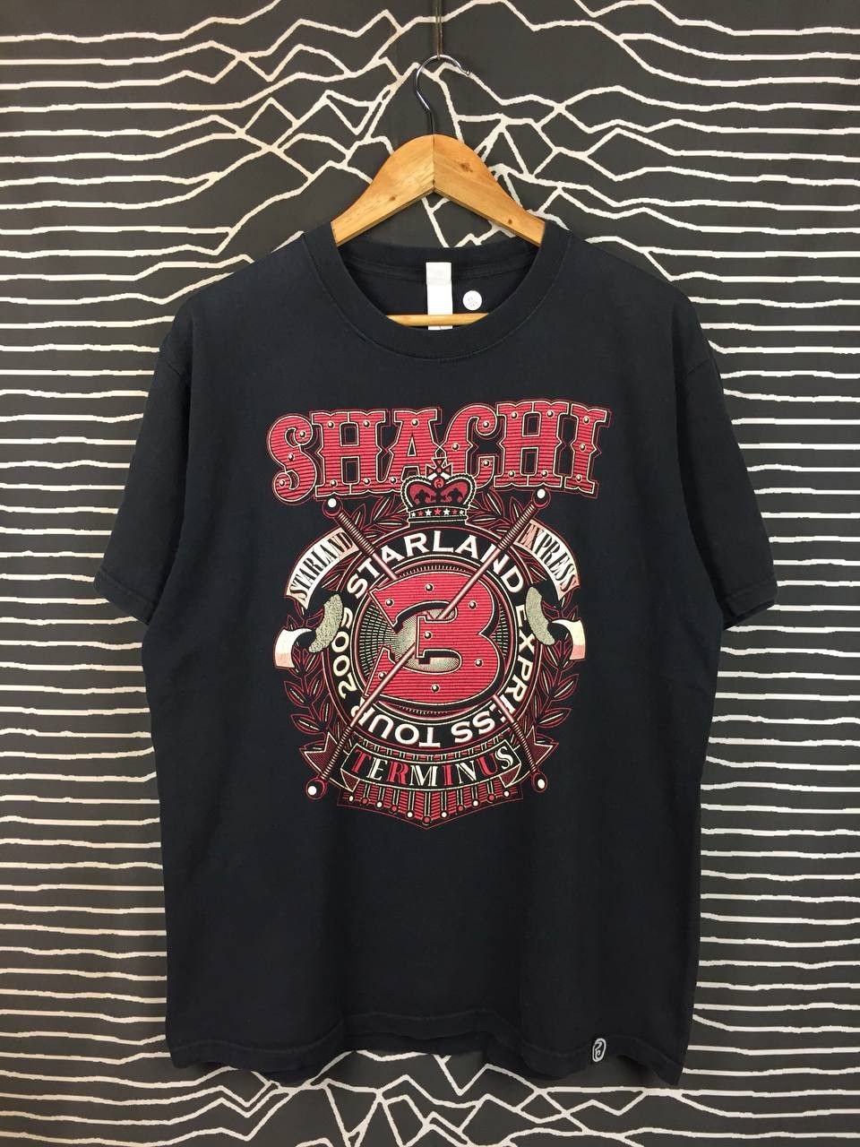 Band Tees Vtg Shachi Japanese Punk Rock Band Starland Express Tour Tee Size US L / EU 52-54 / 3 - 1 Thumbnail