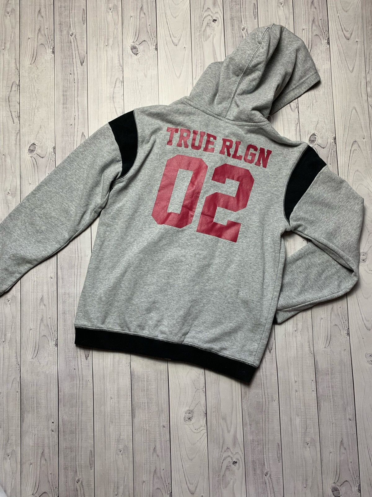 Japanese Brand × True Religion True religion vintage zip up hoodie 02 Size S Size US S / EU 44-46 / 1 - 6 Thumbnail