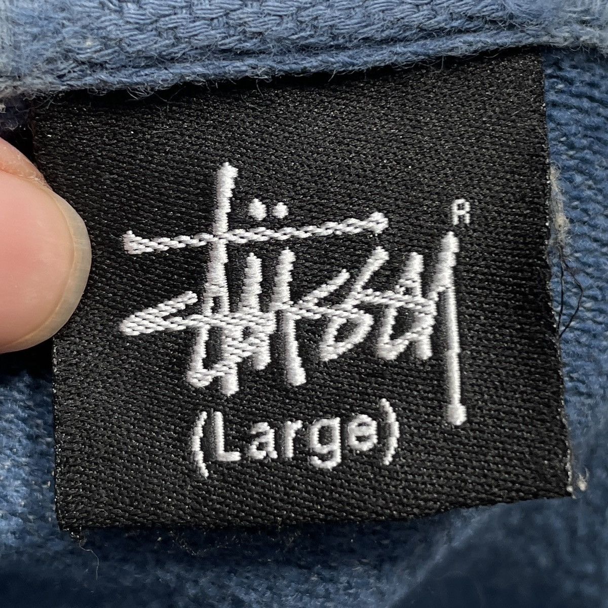 Stussy × Vintage Vintage Brand Stussy Big Logo Sweatshirt 2000s Size US L / EU 52-54 / 3 - 9 Thumbnail
