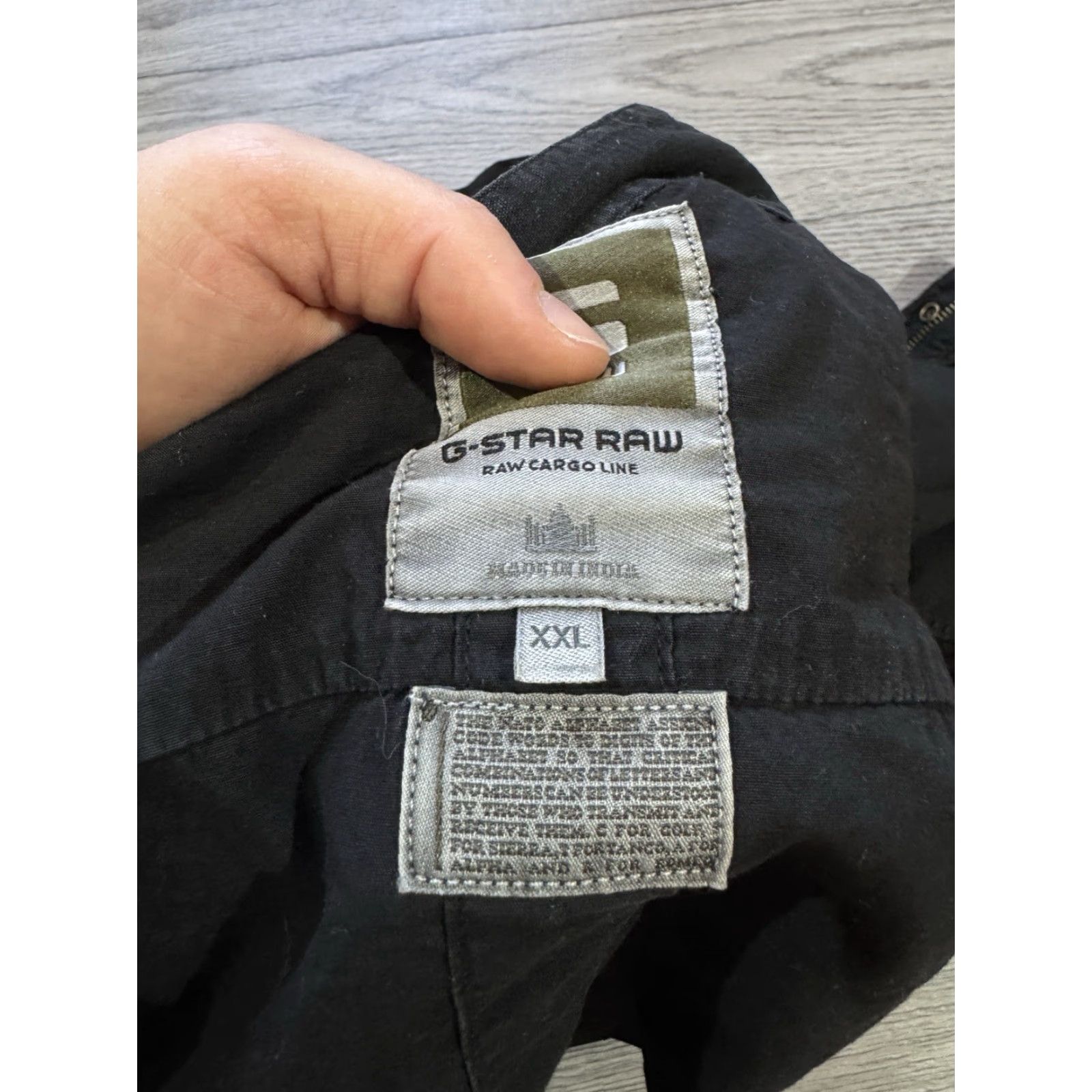 G-Star G-Star RAW Zip Front Snap Button Overshirt Shirt Black XXL Men’s Long Sleeve Regular Size Slim/Regular Fit (If needed, adjust to include Mens) Size US XXL / EU 58 / 5 - 5 Thumbnail