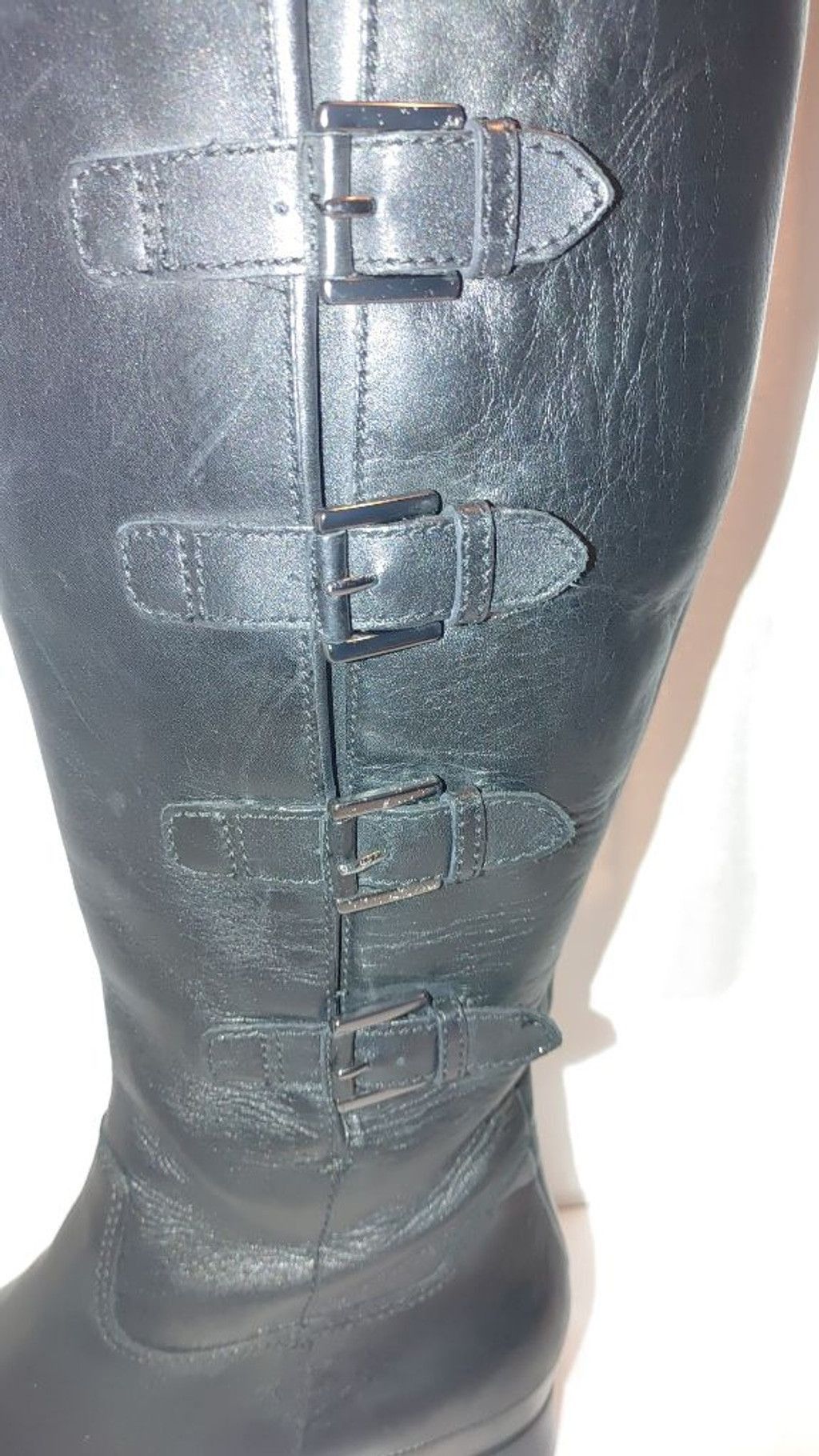 Ecco ECCO Sullivan Black Leather Boots Size 41 Size US 11 / IT 41 - 3 Thumbnail