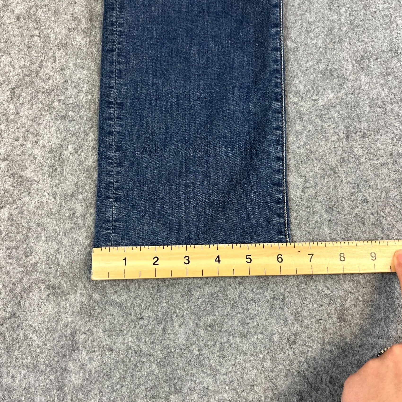7 For All Mankind 7 For All Mankind Mens Jeans Slim Tapered 32 Dark Wash Blue Luxe Sport Denim 5-Pocket Size US 32 / EU 48 - 3 Thumbnail