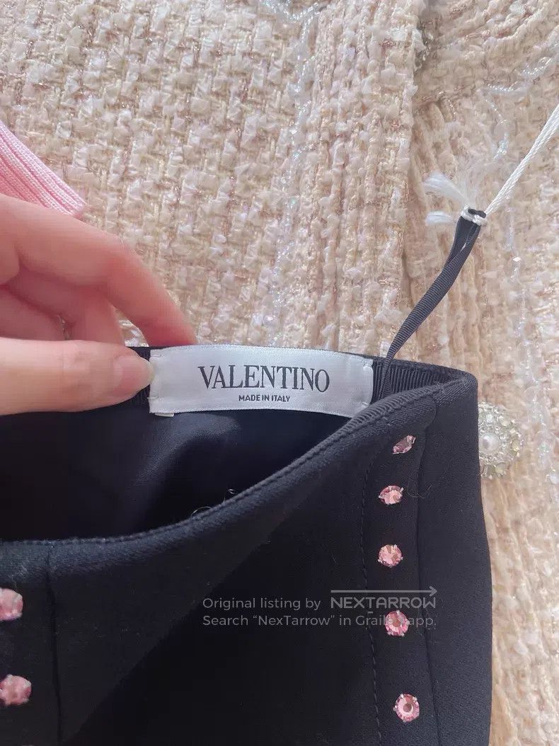 Valentino Valentino Rhinestones loose skirt Size XS / US 0-2 / IT 36-38 - 5 Thumbnail