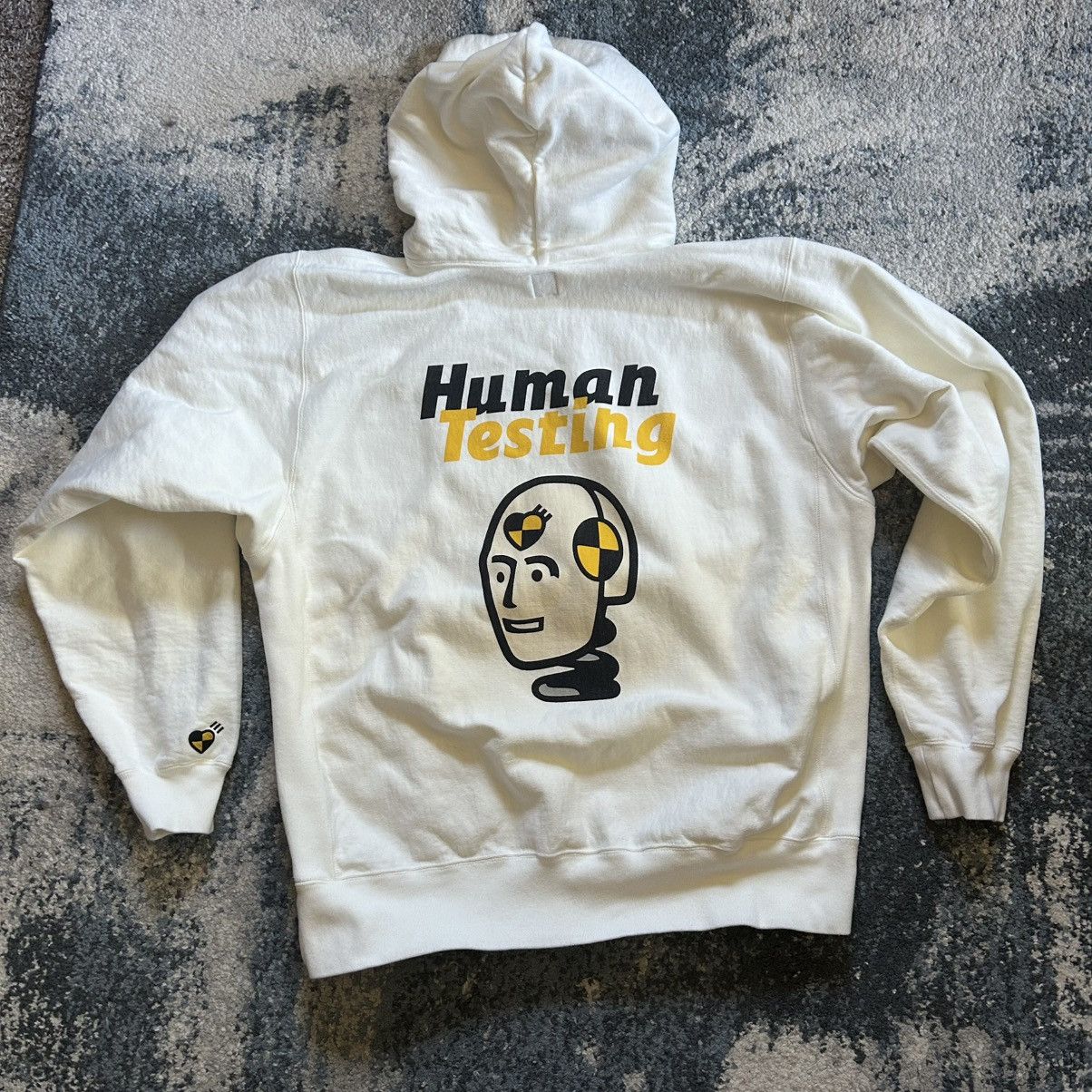 A$AP Rocky × Human Made HUMAN TESTiNG ASAP ROCKY NiGO HEAVYWEiGHT FLEECE HOODiE ÉCRU Size US XXL / EU 58 / 5 - 16 Thumbnail