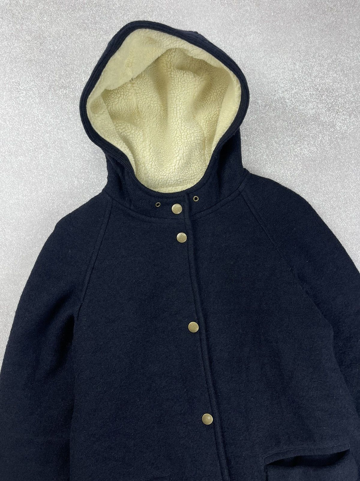 A.P.C. A.P.C. Rue Madame Paris Navy Wool Duffle Coat Jacket Size 34 Size XXS / US 00 / IT 34 - 4 Thumbnail