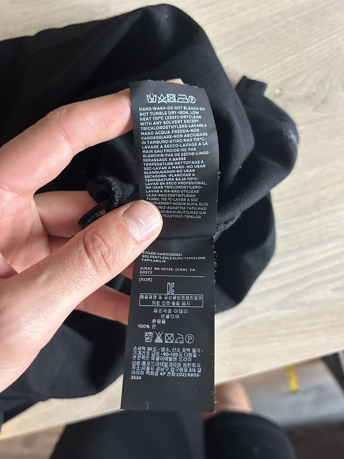 Tom Ford Tom Ford Black Classic Polo Shirt Size US M / EU 48-50 / 2 - 10 Thumbnail