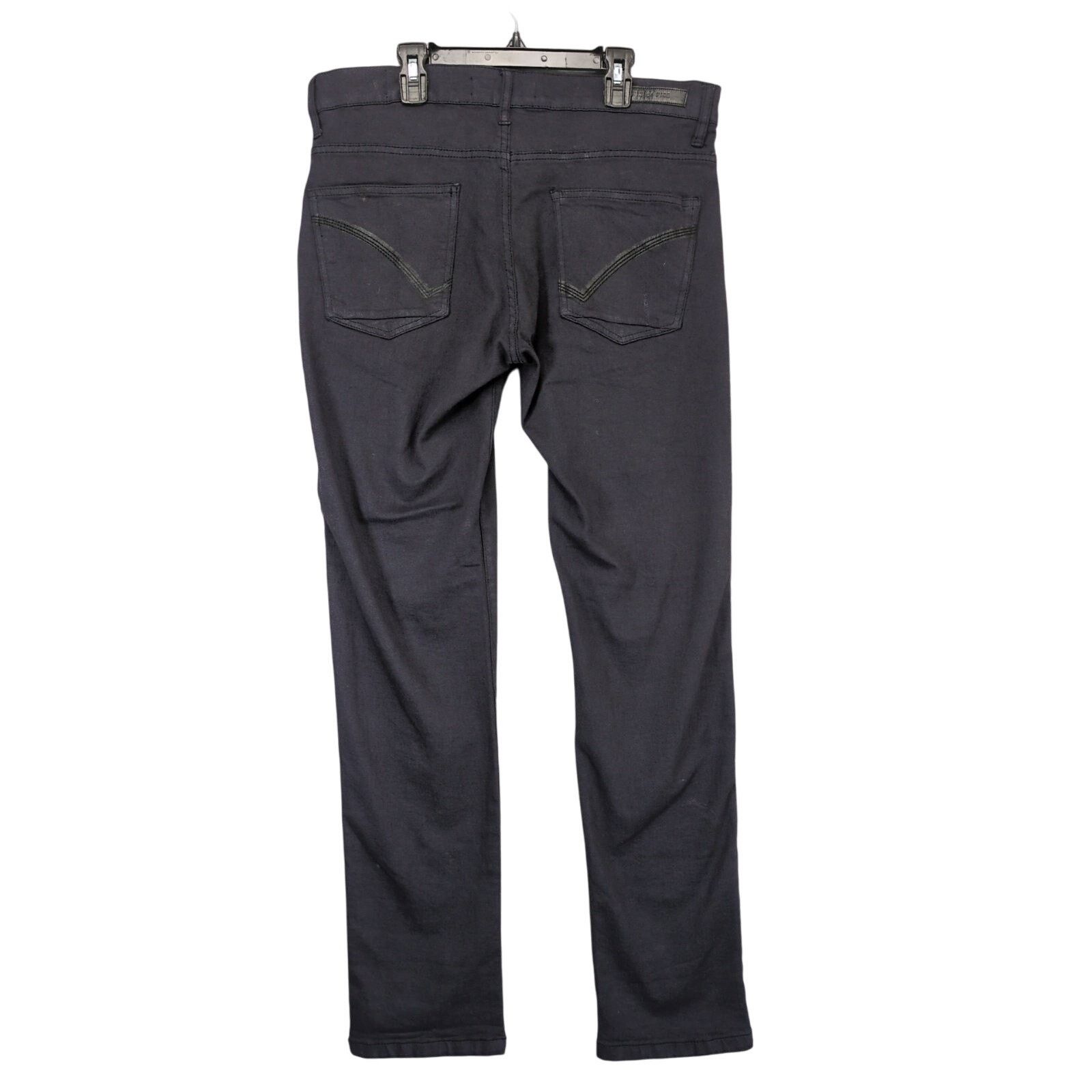 Ring Of Fire NWT Ring of Fire Men's 32x32 Slim Jeans, Black Distressed Size US 32 / EU 48 - 2 Thumbnail
