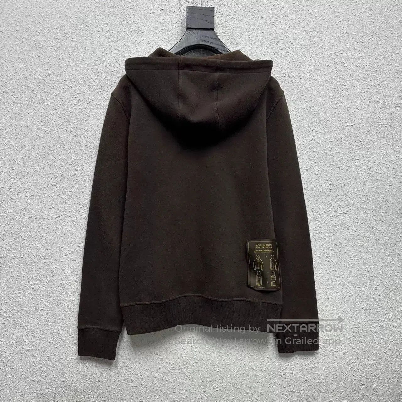 Louis Vuitton Brown Zip-Up Hoodie with Front Pocket. Size US S / EU 44-46 / 1 - 2 Thumbnail