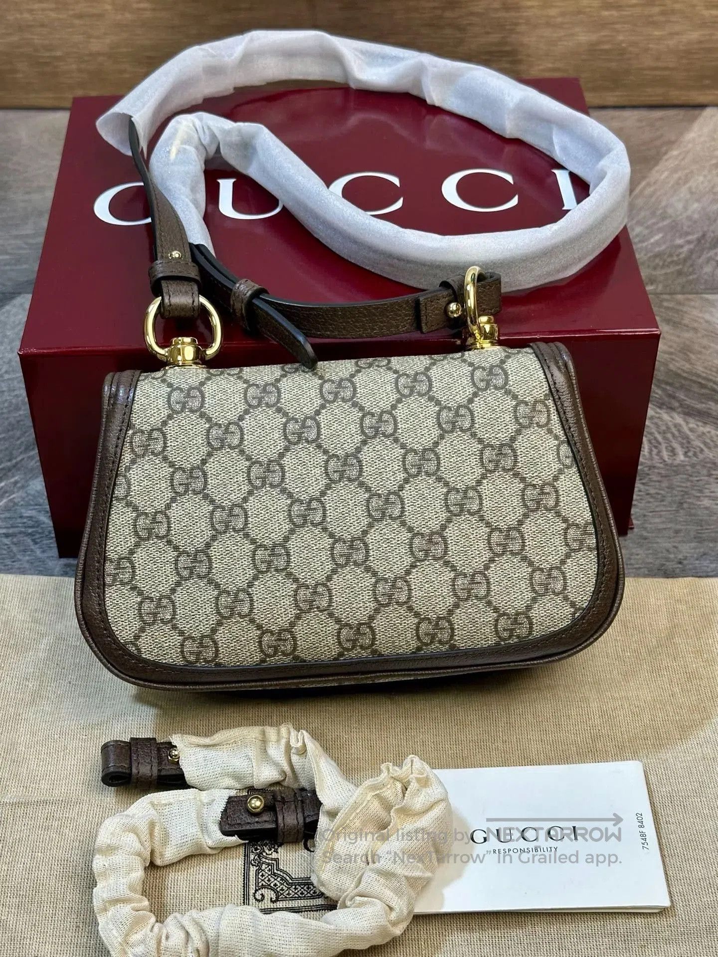 Gucci Gucci Blondie Mini Saddle Bag. Size ONE SIZE - 4 Thumbnail