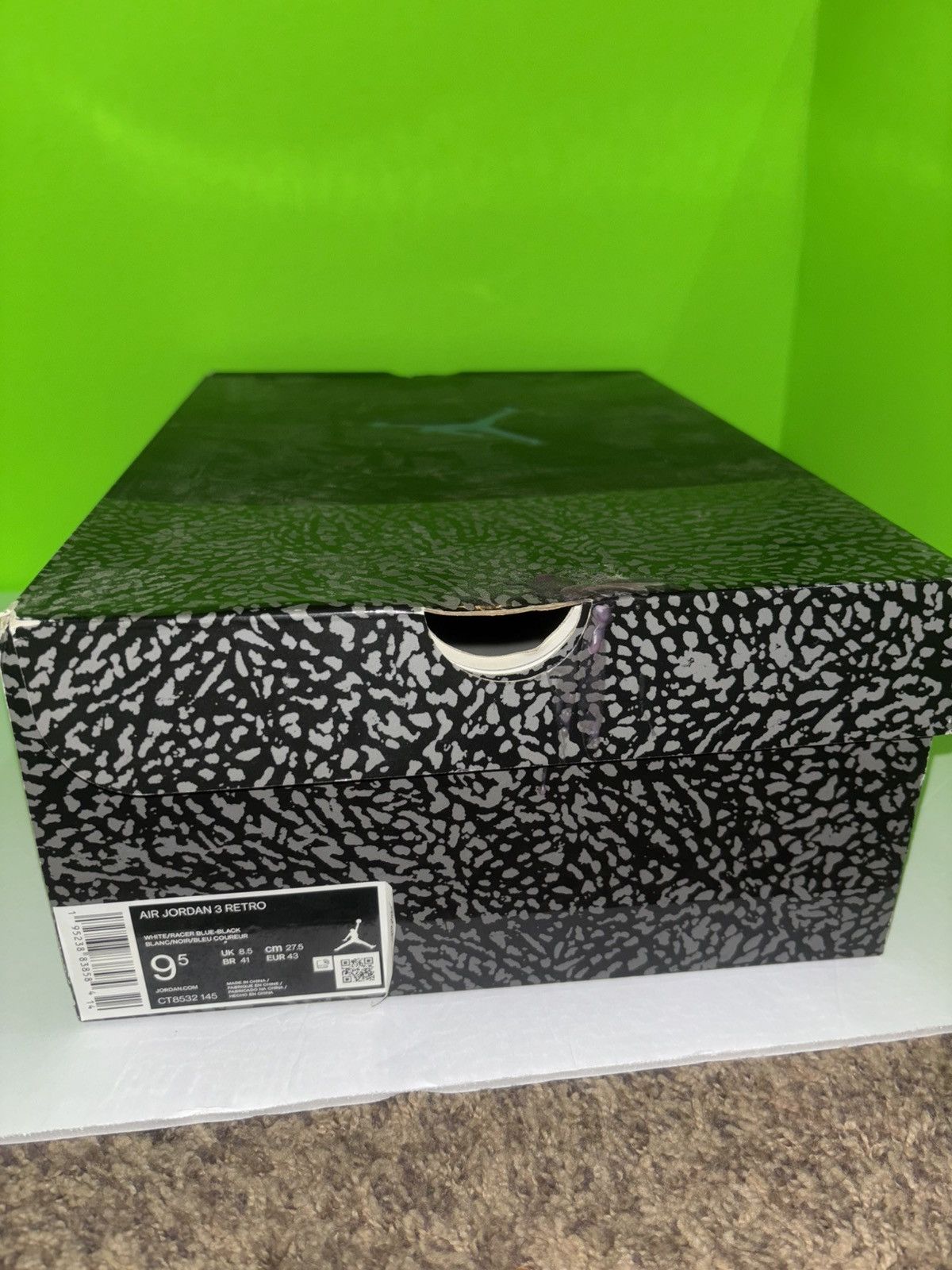 Jordan Brand Jordan 3 Racer Blue Size US 9.5 / EU 42-43 - 7 Thumbnail