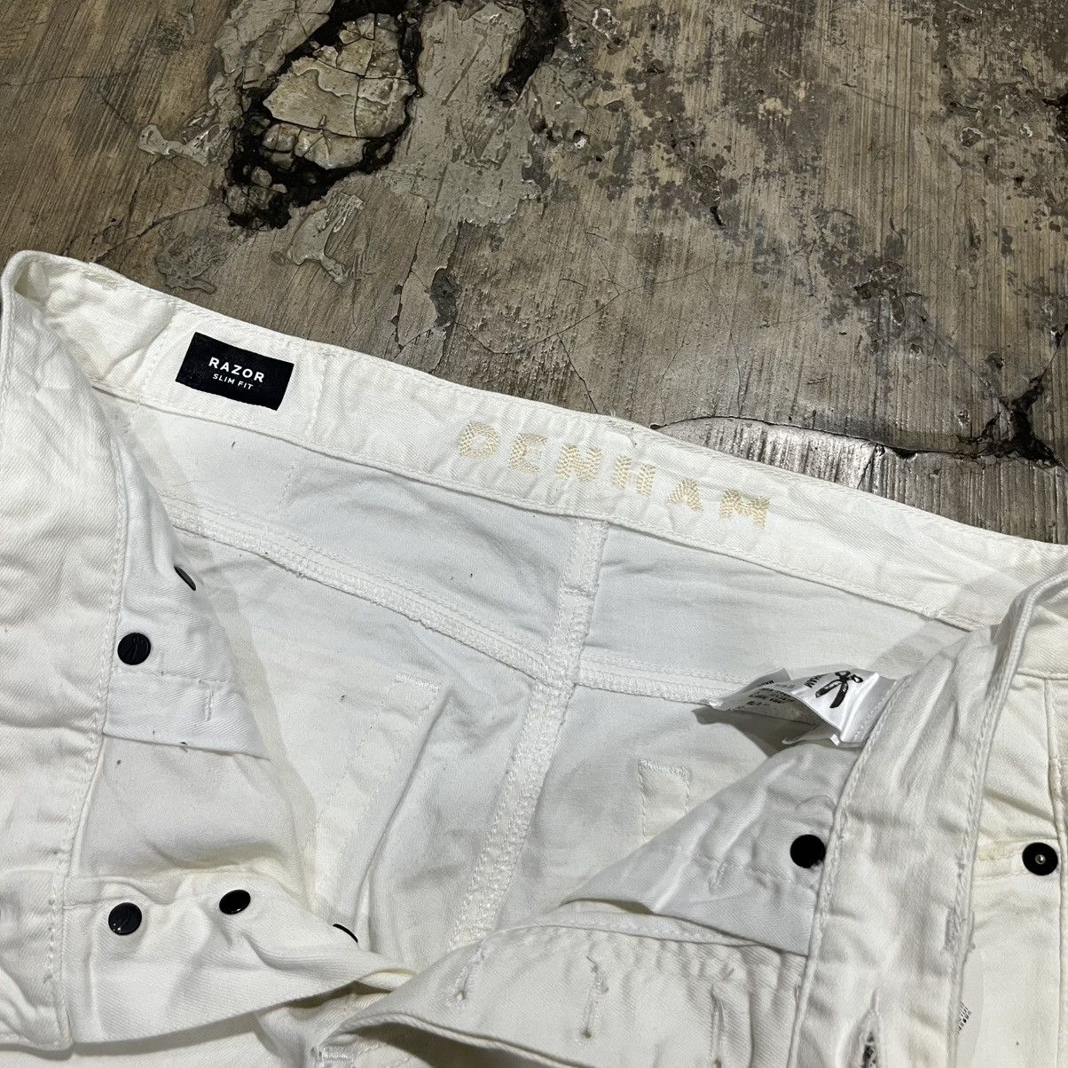 Kapital Denham Razor slim fit Denim Pants Size US 31 - 7 Thumbnail