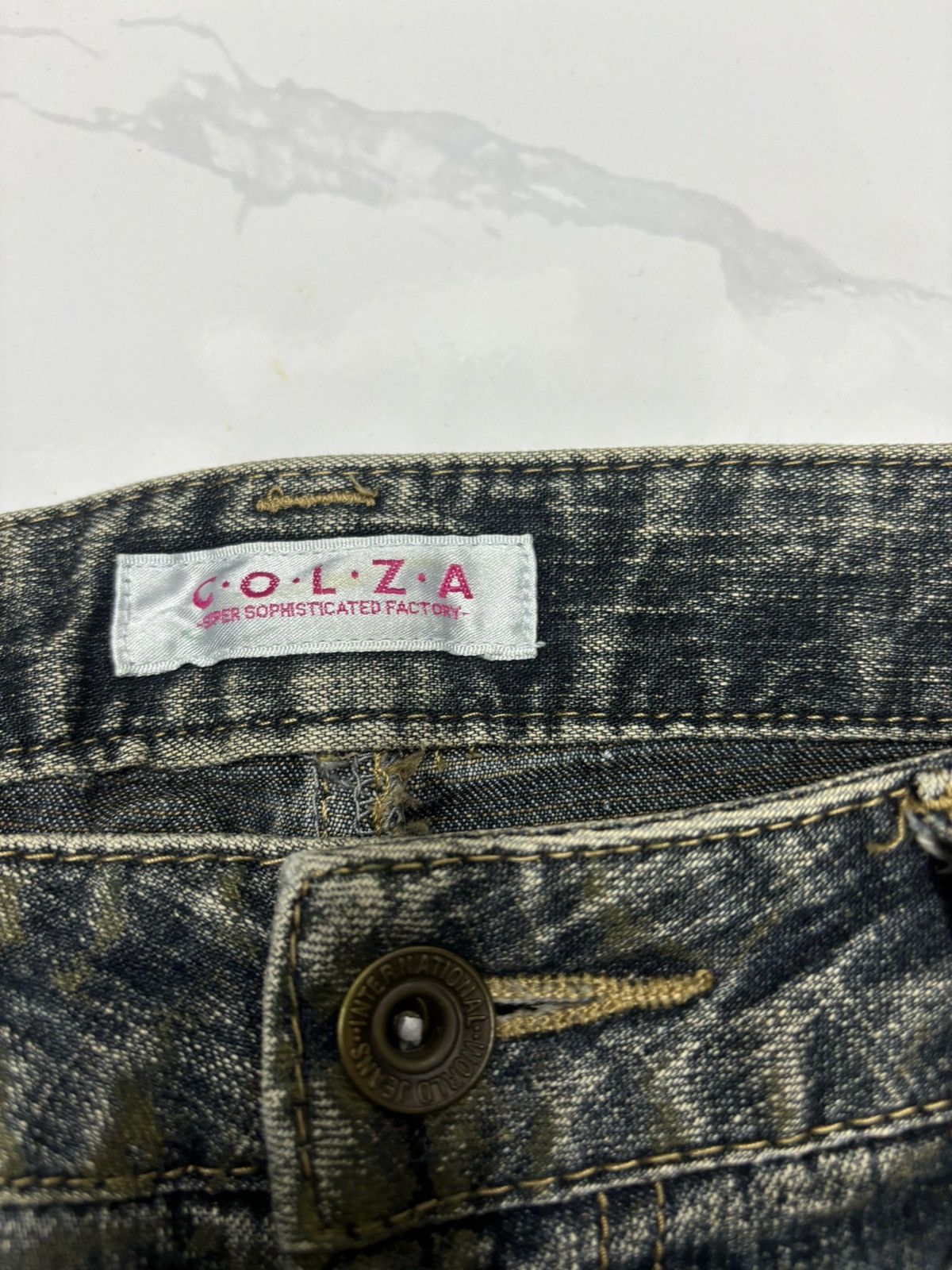 Hysteric Glamour VINTAGE JAPANESE FLARED JEANS COLZA BOOTCUT DENIM Size 28" / US 6 / IT 42 - 7 Thumbnail