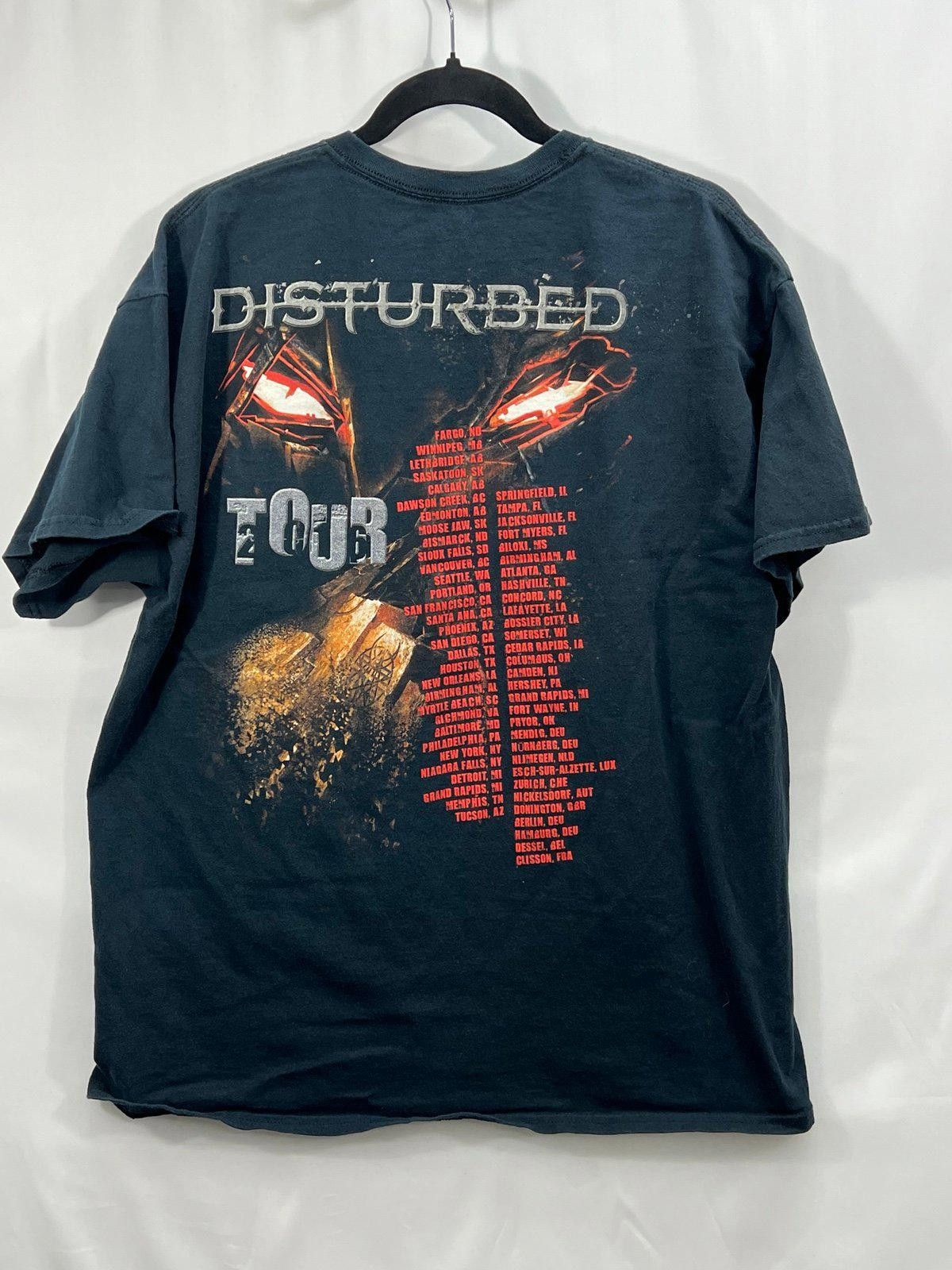 Designer Disturbed- IMMORTALIZED 2016 Tour, Front And Back Hit Size US L / EU 52-54 / 3 - 3 Thumbnail