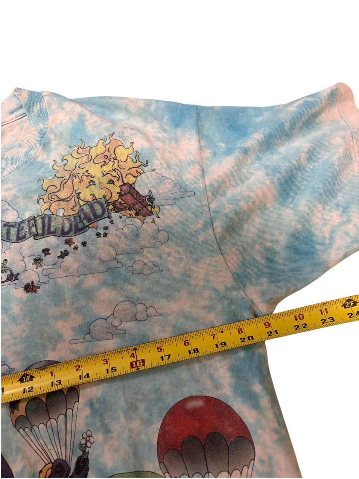 Grateful Dead × Liquid Blue Vintage 1993 Grateful Dead T Shirt SZ L Skydiving Bears AOP Size US L / EU 52-54 / 3 - 7 Thumbnail
