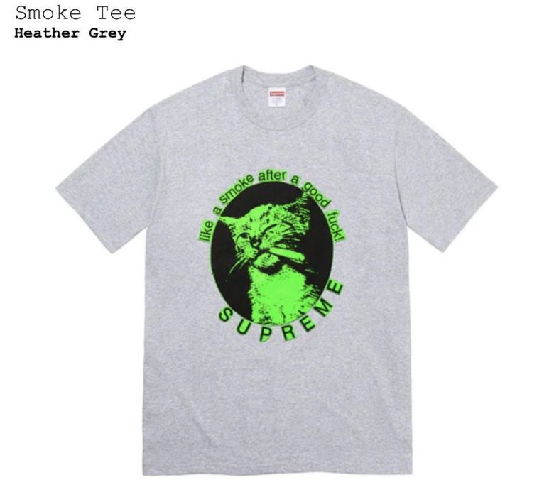 Smoke discount tee supreme