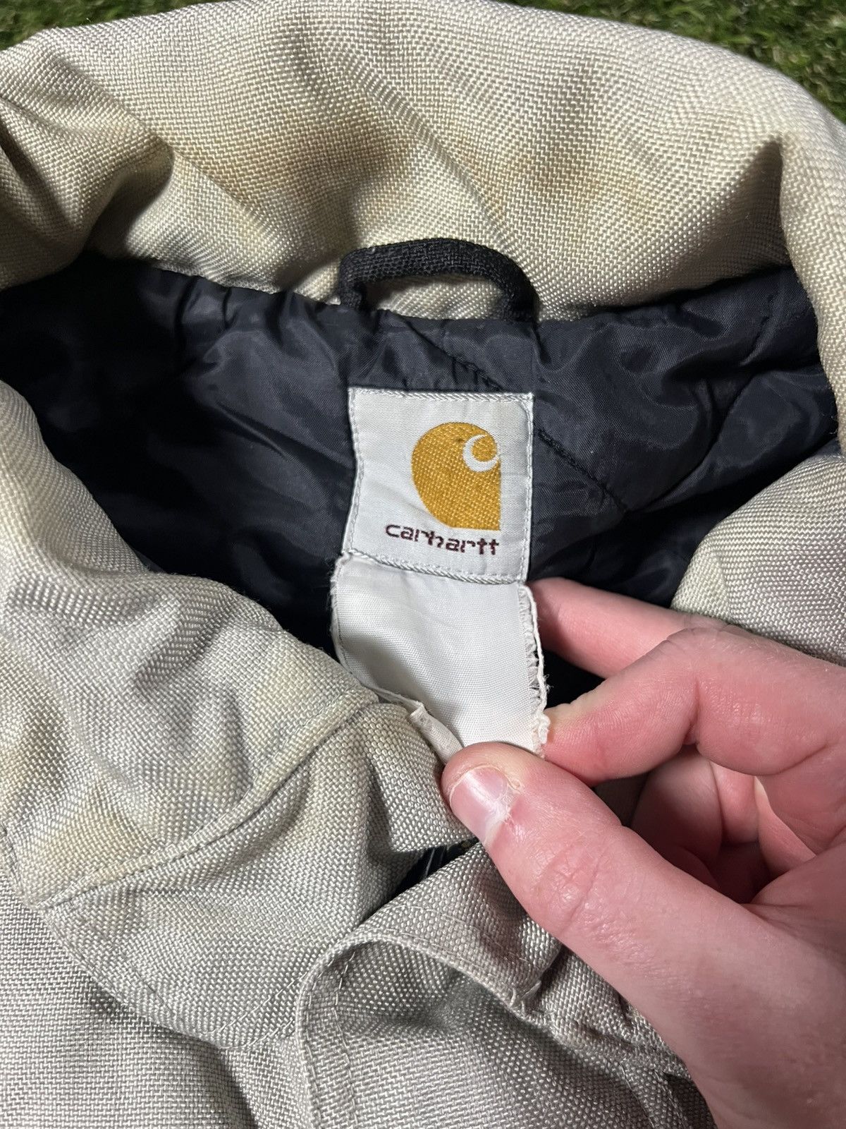 Carhartt Vintage 90s Carhartt Fall Faded Chore Coat Detroit Jacket Size US XL / EU 56 / 4 - 3 Thumbnail