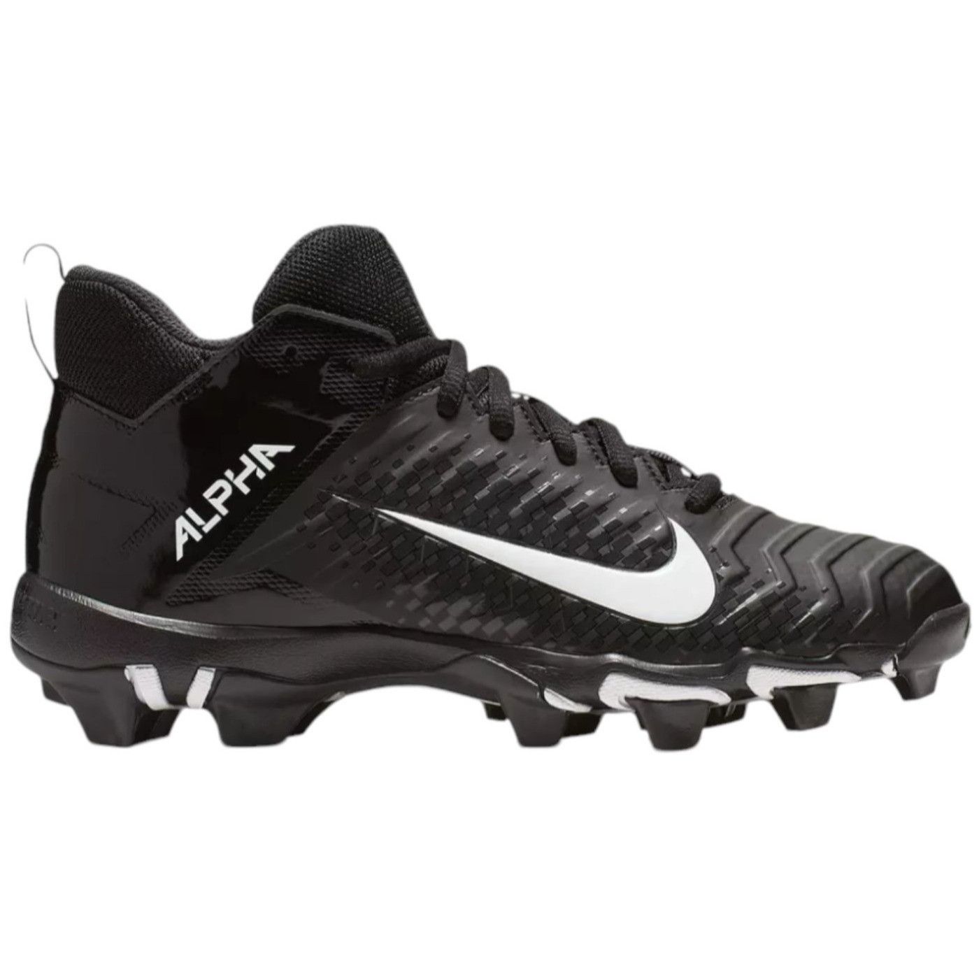 Nike Nike Alpha Menace Shark 2 BV0146-001 Black Football Cleats M Size US 9 / EU 42 - 1 Thumbnail