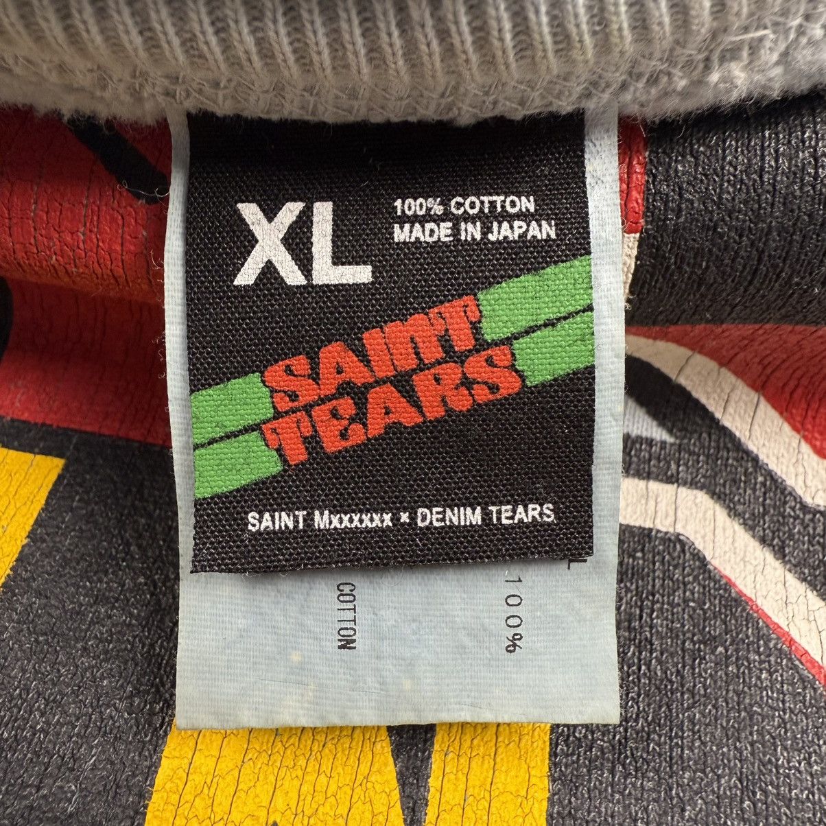 DENIM TEARS × Saint Michael Saint Michael x Denim Tears ST Logo Crewneck Size US XL / EU 56 / 4 - 8 Thumbnail