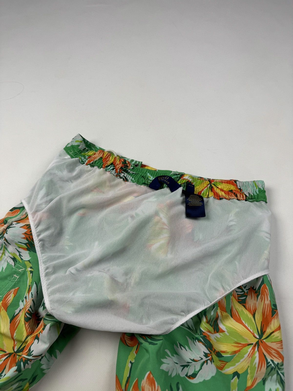 Polo Ralph Lauren × Ralph Lauren POLO Ralph Lauren Floral Printed Aloha Trunks Swim Shorts Size US 32 / EU 48 - 20 Thumbnail