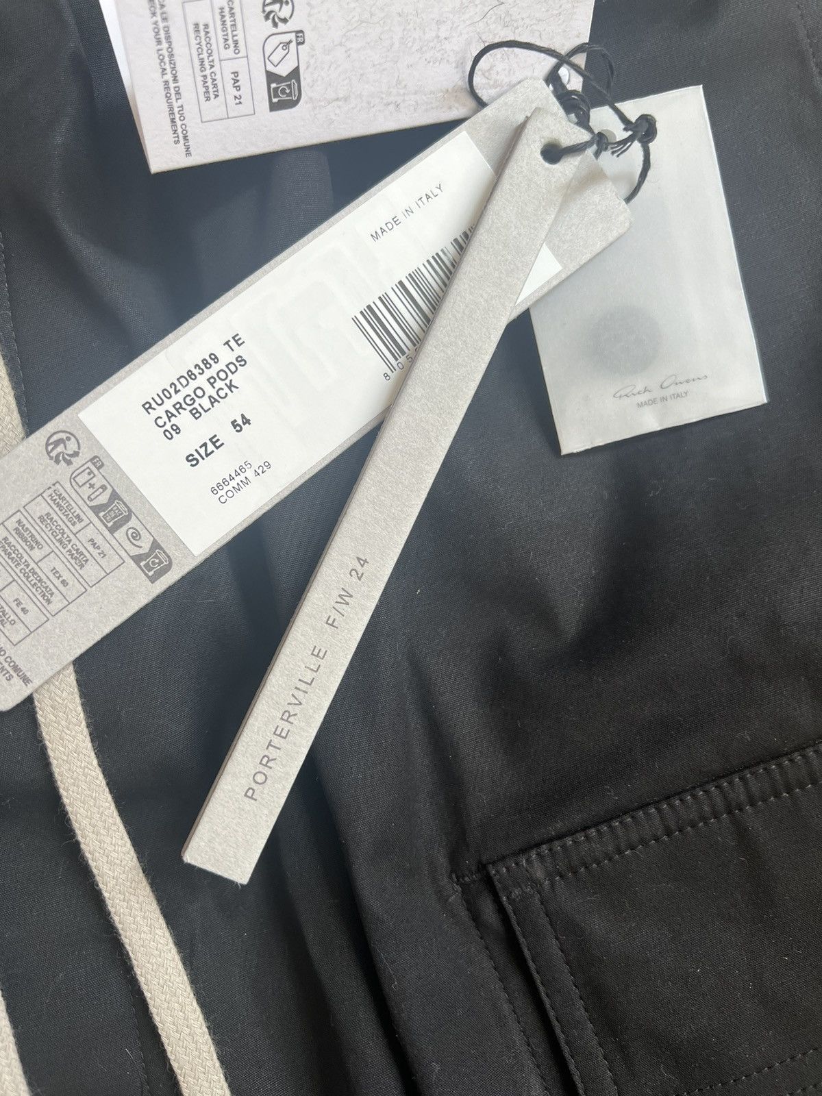 Rick Owens Rick Owens Pod Shorts Black Size US 40 / EU 56 - 10 Thumbnail