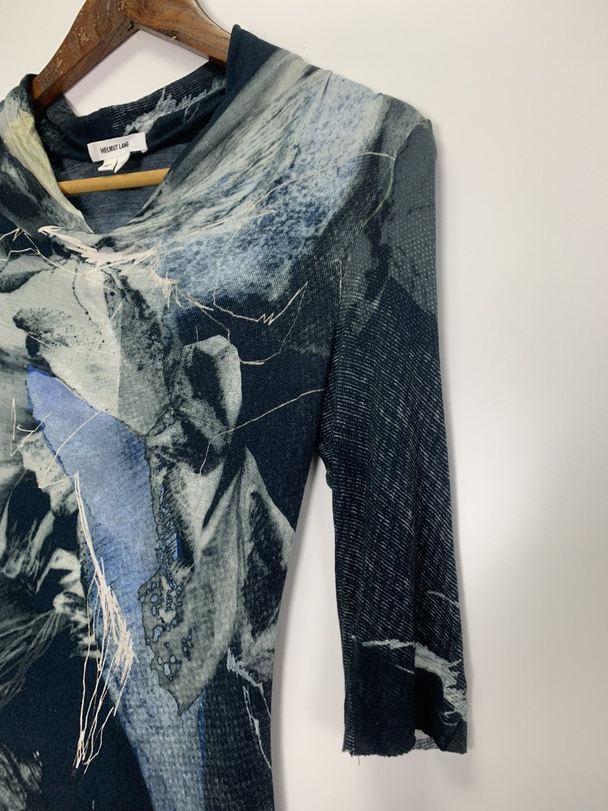 Helmut Lang Helmut Lang Printed Midi Dress Size S / US 4 / IT 40 - 7 Thumbnail