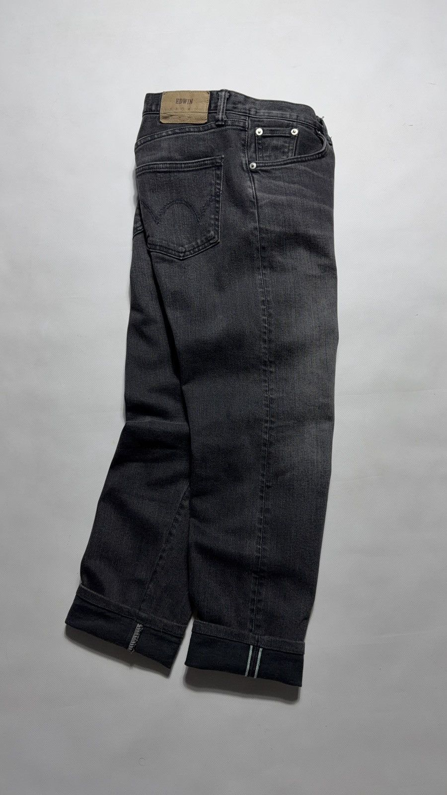 Edwin Made in Japan Regular Tapered Washed Black Men’s Jeans