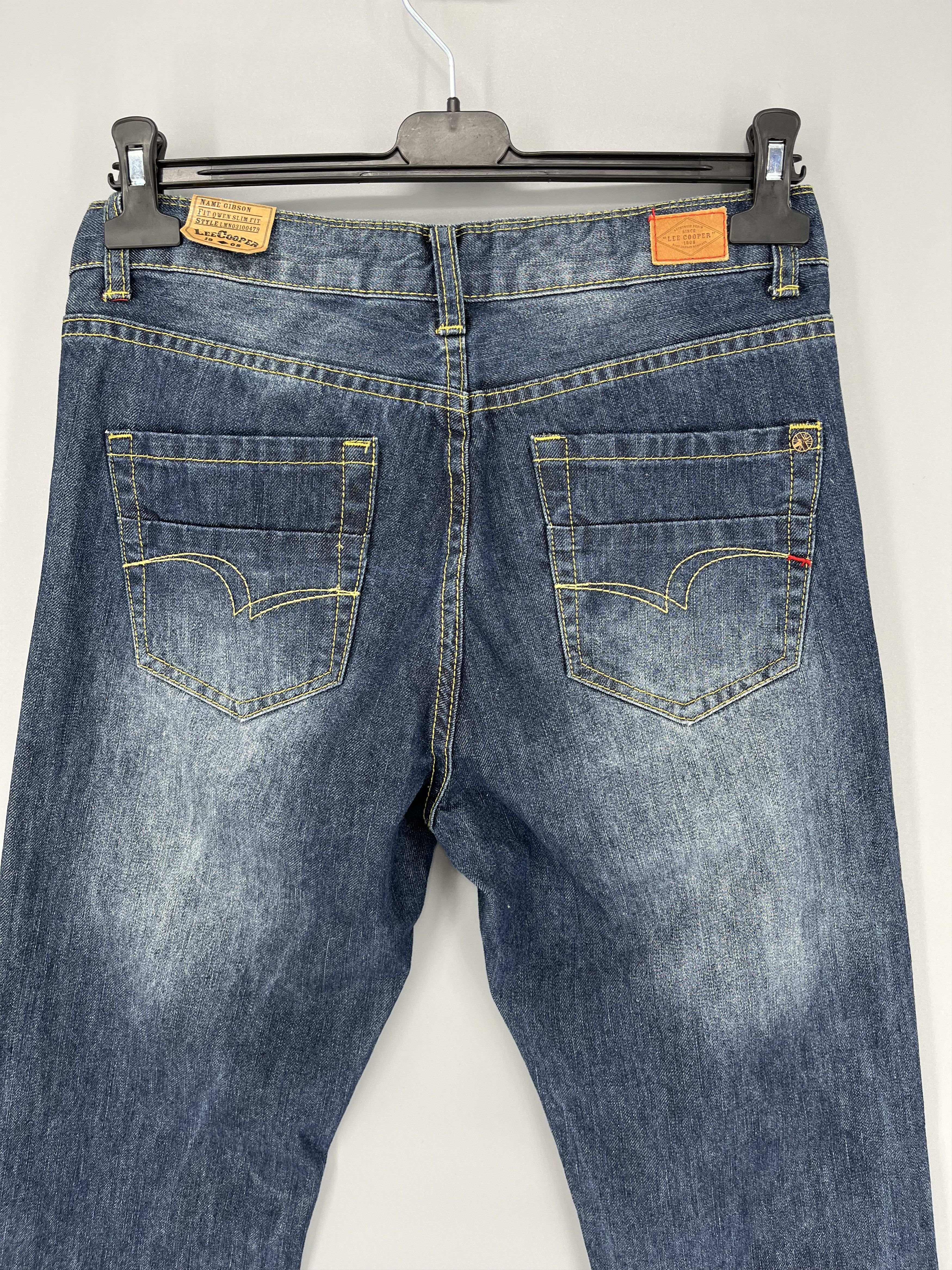 Japanese Brand × Lee NEW! Distressed Lee Cooper Stone Washed Denim Ripped Jean Size US 30 / EU 46 - 7 Thumbnail
