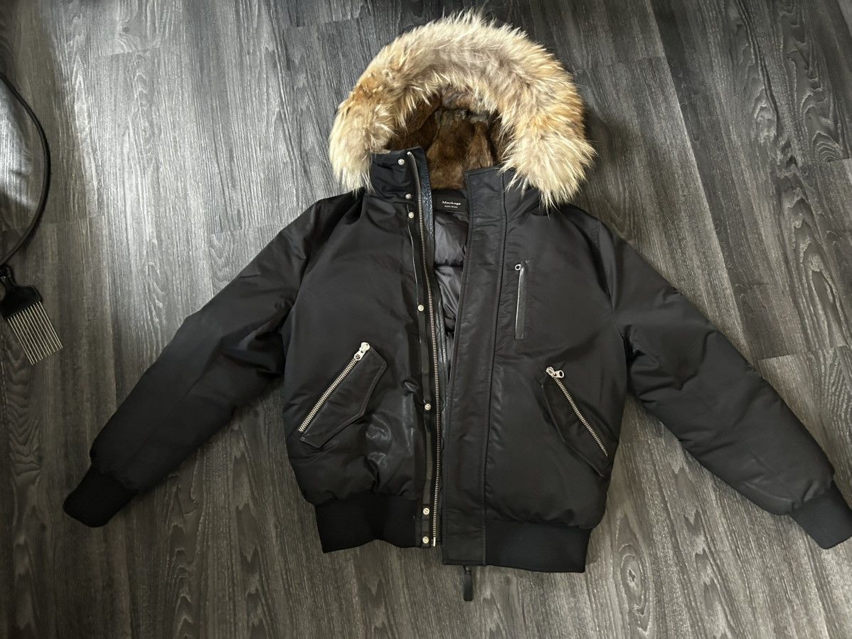 Mackage Harry Rosen x Mackage Down Bomber Jacket Size US L / EU 52-54 / 3 - 14 Thumbnail