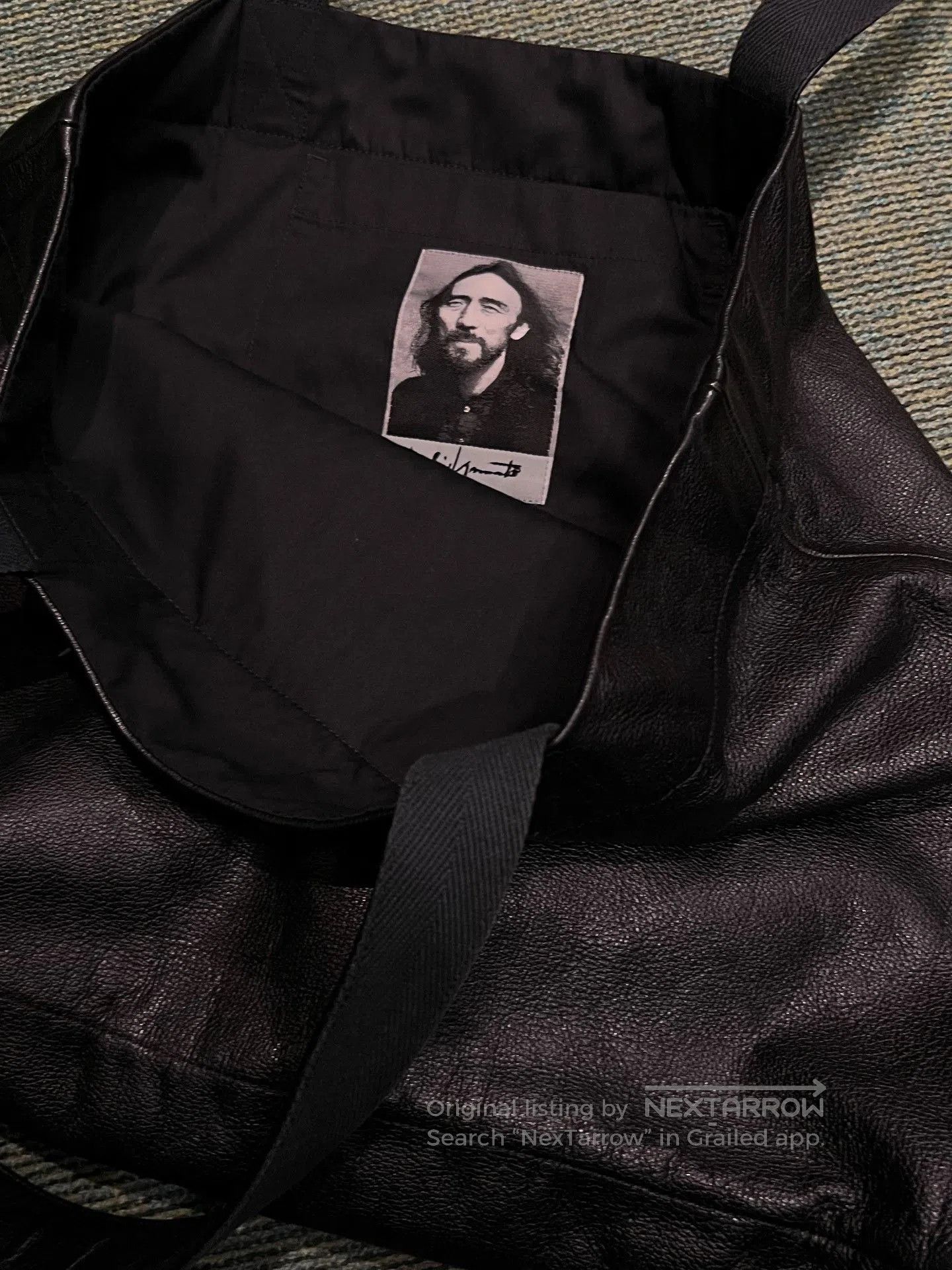Yohji Yamamoto Yohji Yamamoto Leather Tote Bag. Size ONE SIZE - 4 Thumbnail