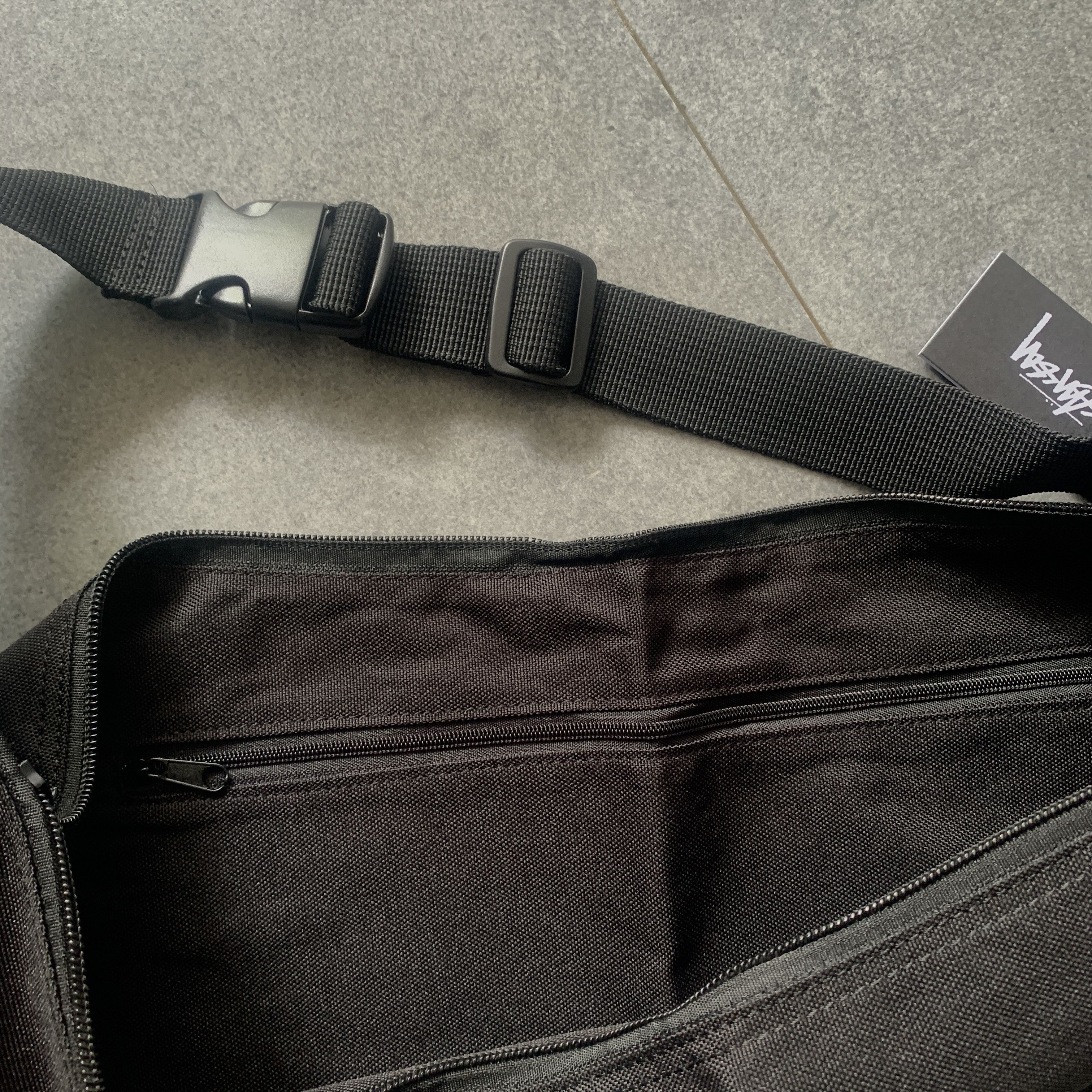 Stussy STUSSY MAPS SLING BAG IN BLACK Size ONE SIZE - 6 Thumbnail