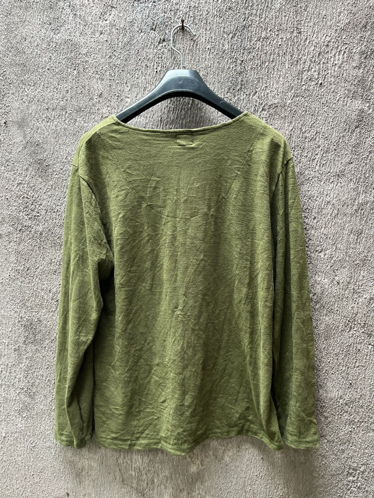 Beams Japan × Japanese Brand × Vintage Beams Japan Longsleve Bamboo fiber Shirt Size US XL / EU 56 / 4 - 2 Thumbnail