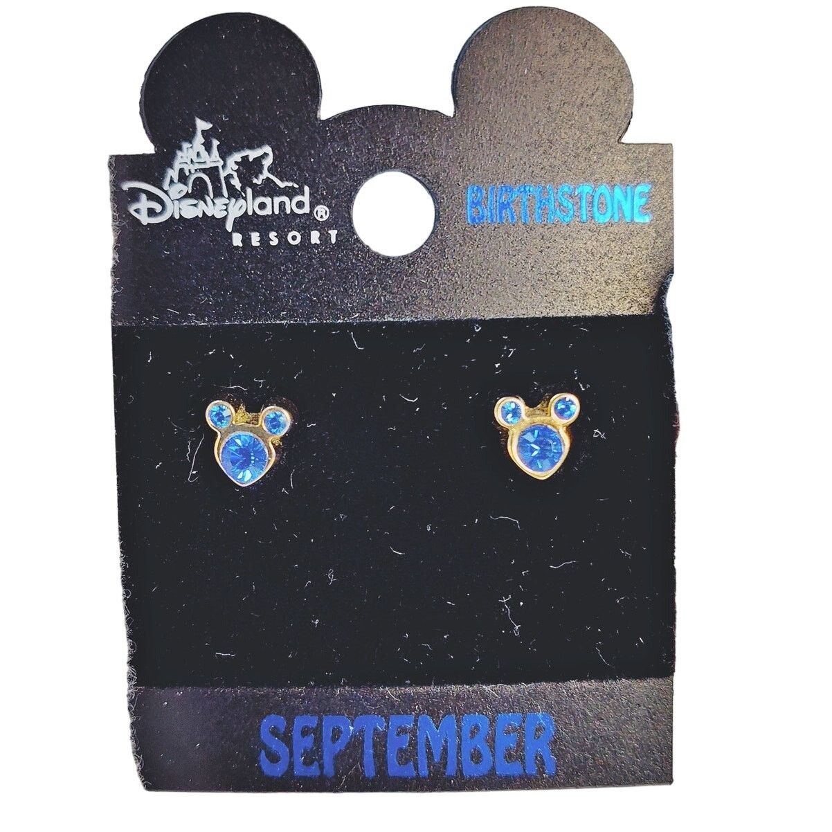 Disney Disney Parks September Birthstone Mickey Mouse Earrings NWT Size ONE SIZE - 1 Thumbnail