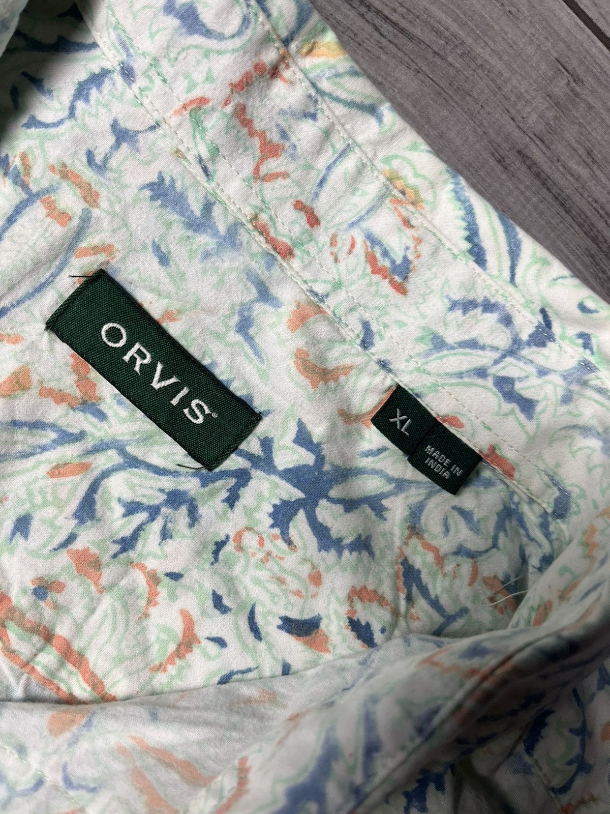 Orvis Orvis Hawaii shirt all print size XLarge Size US XL / EU 56 / 4 - 4 Thumbnail