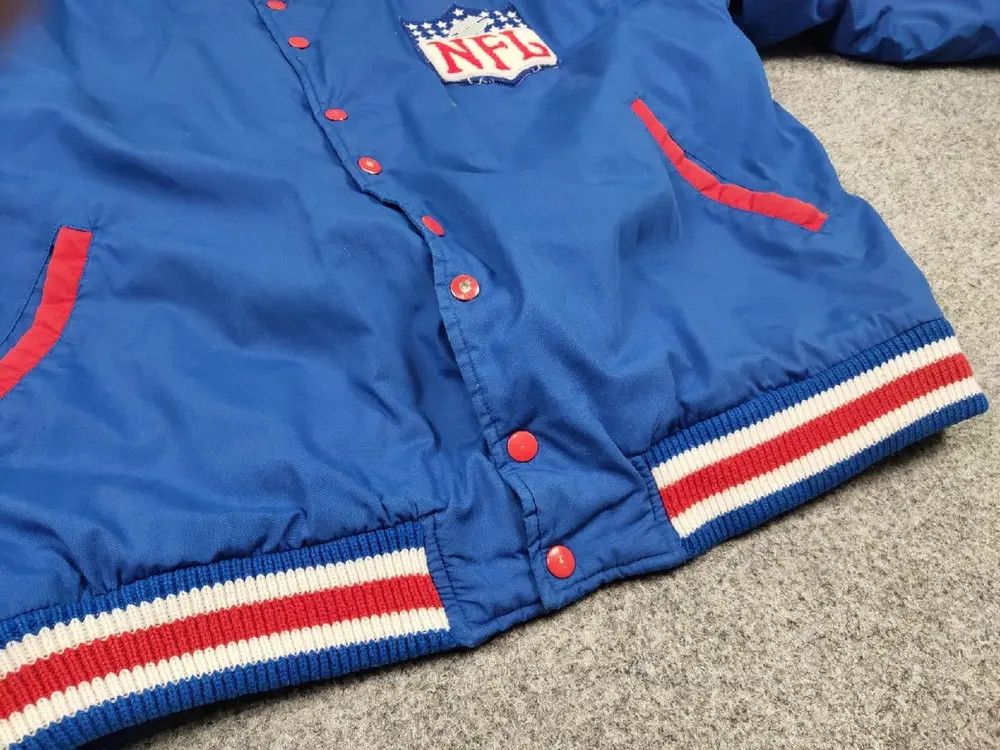 NFL Rare Vintage NFl Giants New York Authentic Bomber Jacket Size US L / EU 52-54 / 3 - 4 Thumbnail