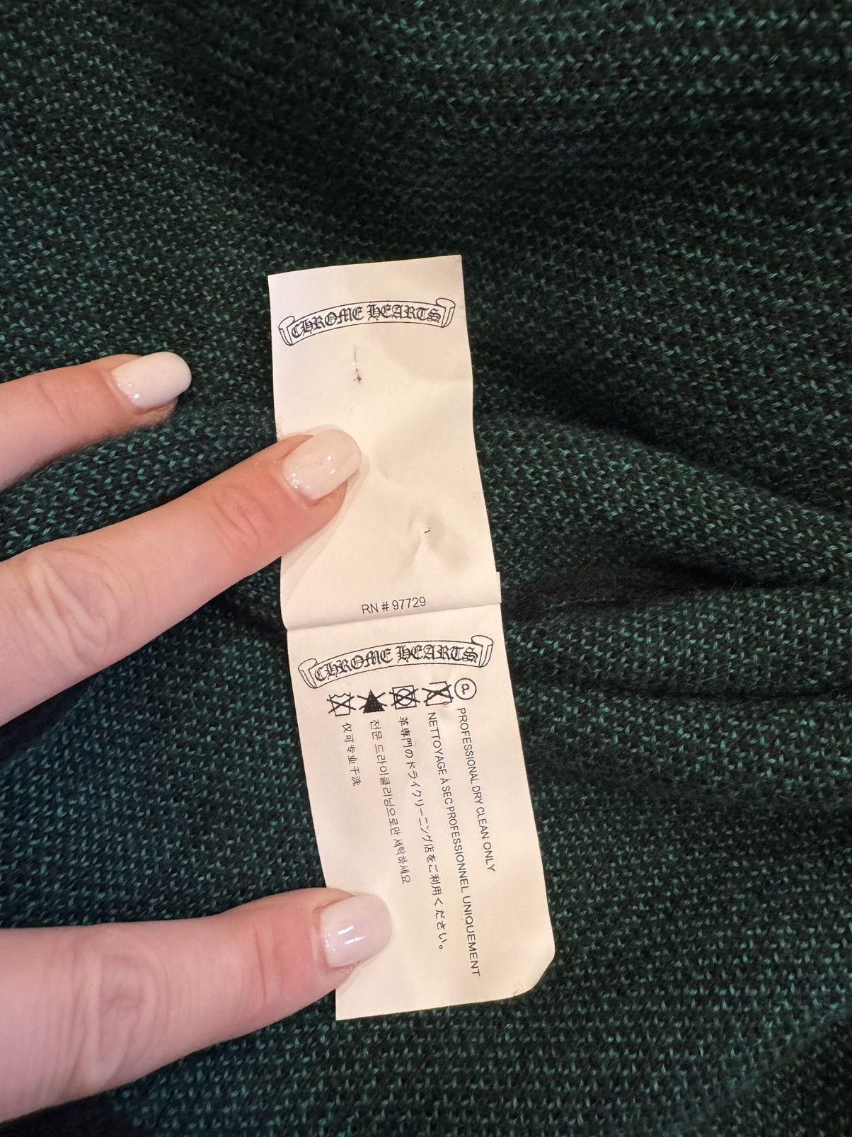 Chrome Hearts Cashmere Chrome Hearts Sweater 2024 Size US XL / EU 56 / 4 - 7 Thumbnail