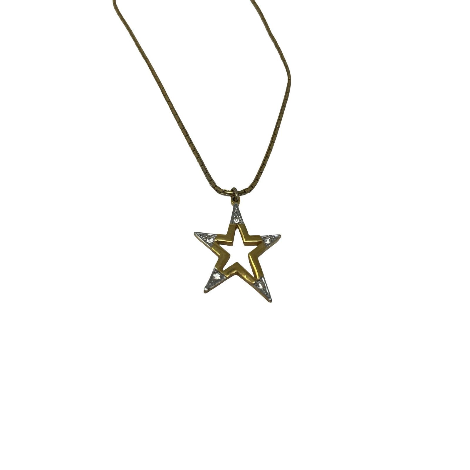 Givenchy VNTG Givenchy 1979 Gold Plated Vintage Star Pendant Necklace Size ONE SIZE - 8 Thumbnail