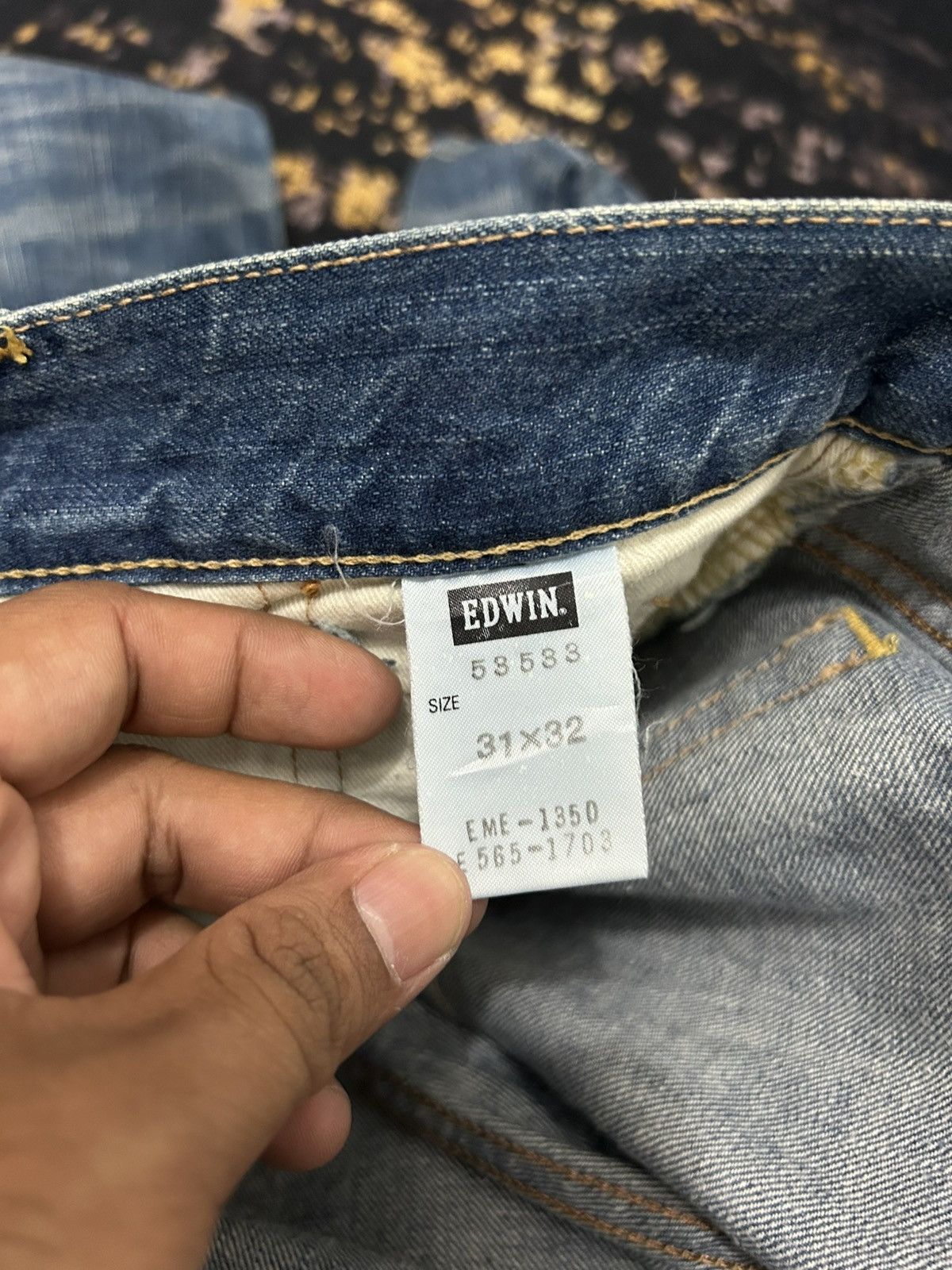 Hysteric Glamour Edwin Japan Studded Distressed Jeans Size US 32 / EU 48 - 15 Thumbnail