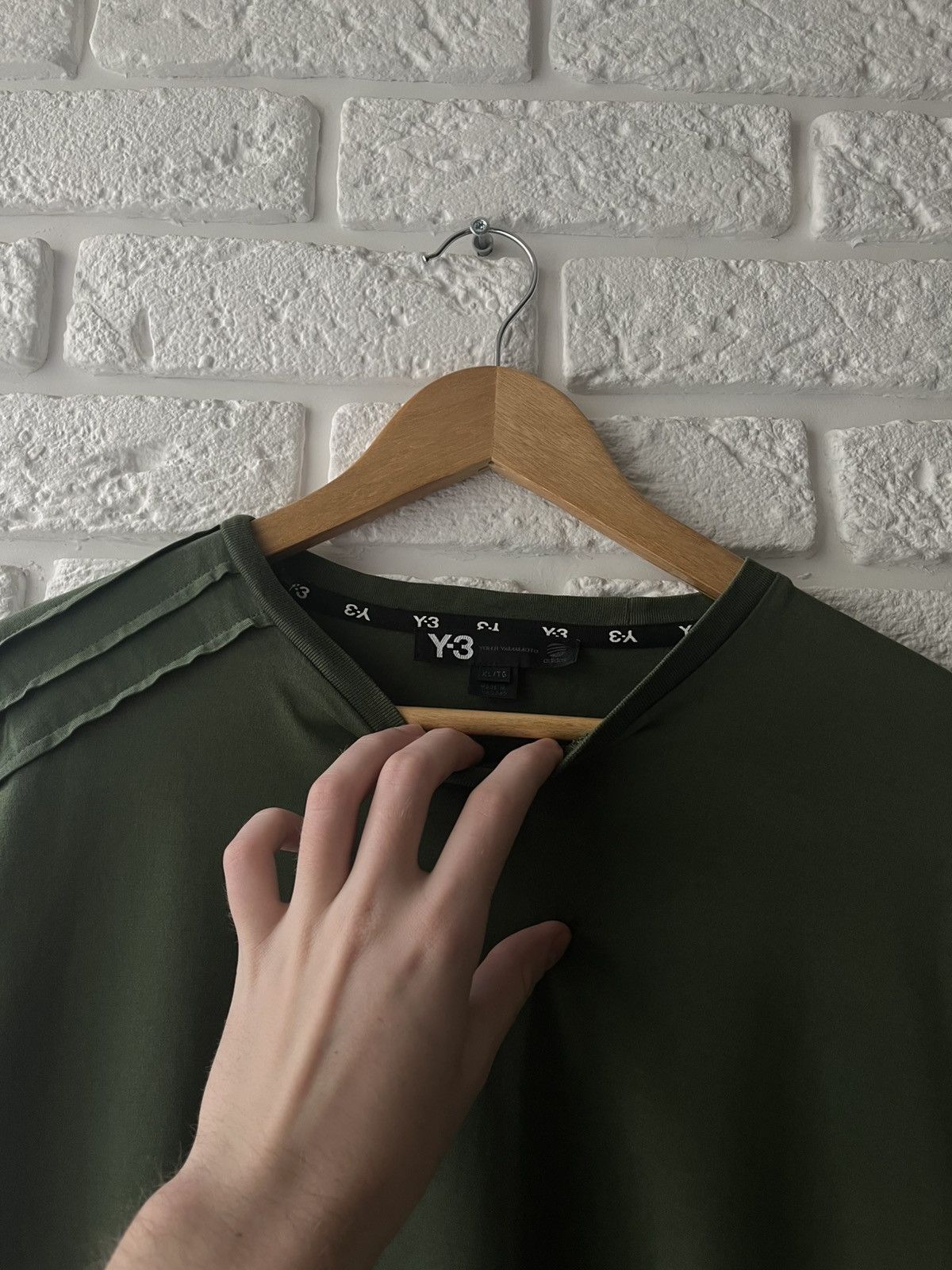 Adidas × Vintage × Yohji Yamamoto CRAZY VINTAGE Y-3 YOHJI YAMAMOTO ADIDAS GREEN LONG SLEEVE Size US XL / EU 56 / 4 - 3 Thumbnail